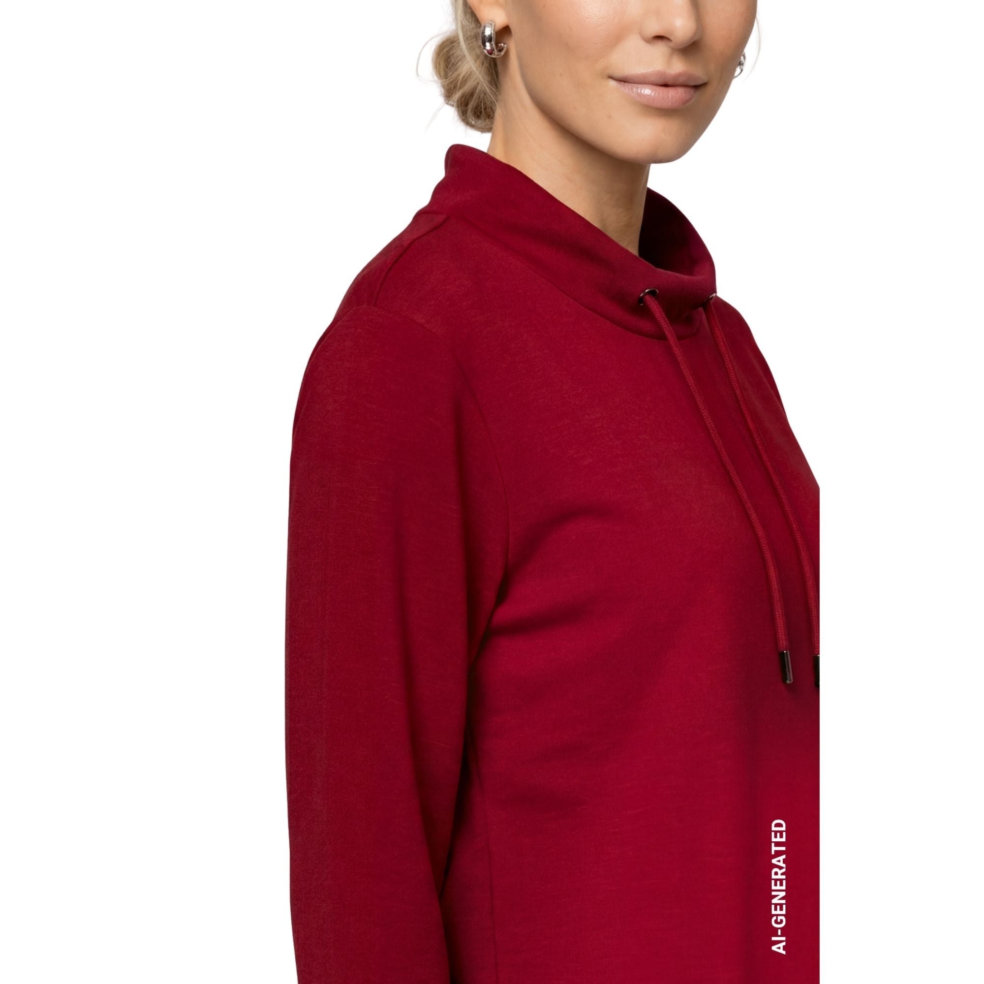 Sweatshirt mit Stehkragen - Mode von Monari