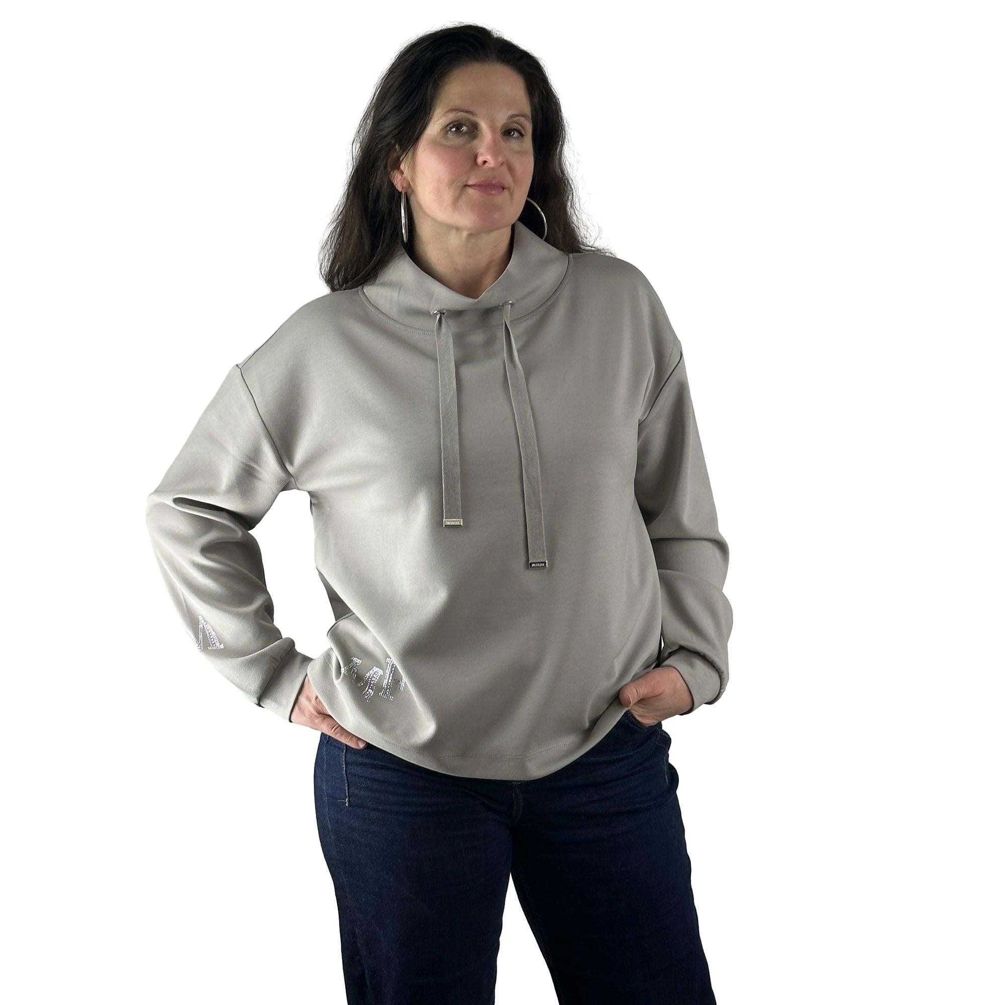 Sweatshirt mit Strassdetails. Mode von Monari. Seidel Moden Onlineshop