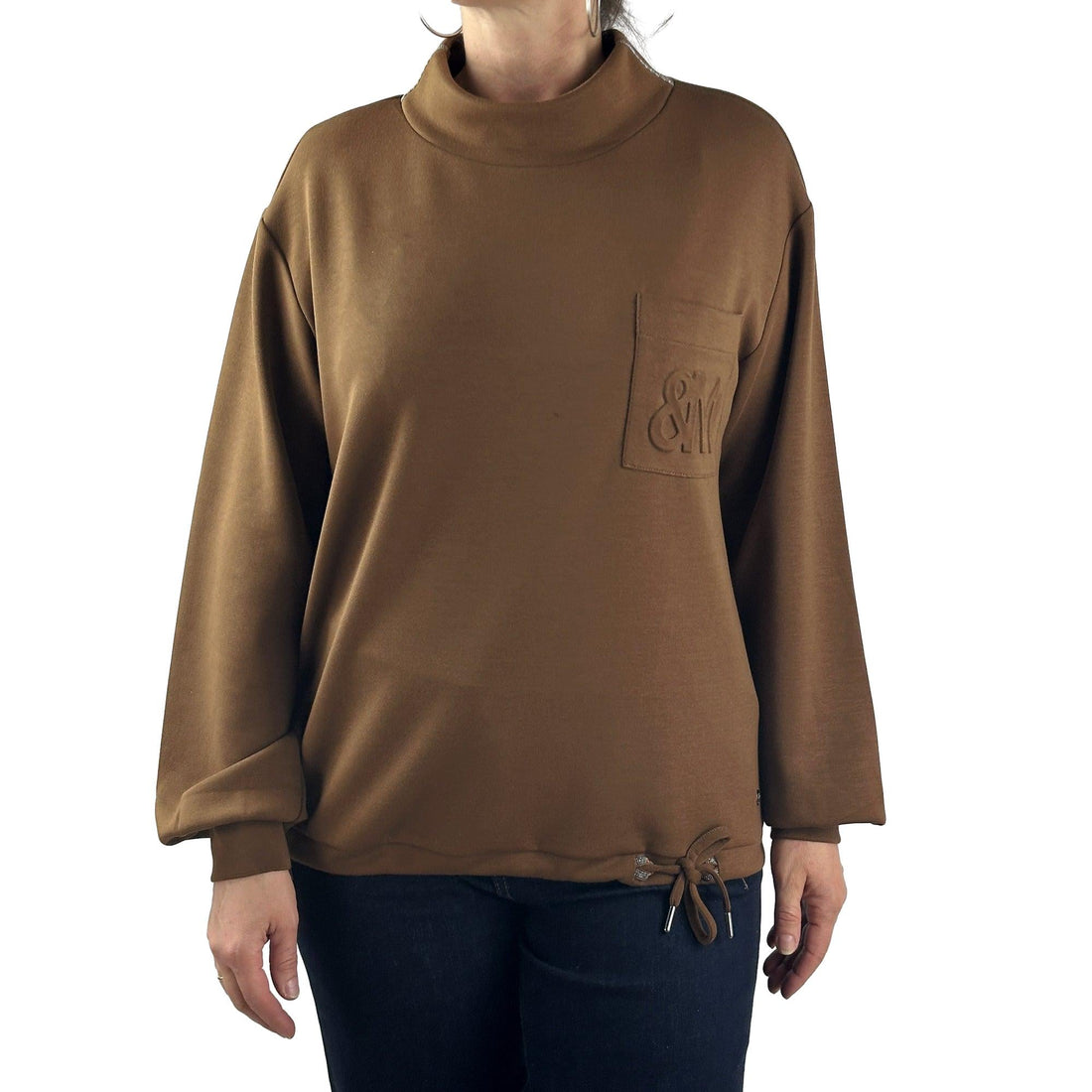 Sweatshirt mit Tasche. Mode von Monari. Seidel Moden Onlineshop