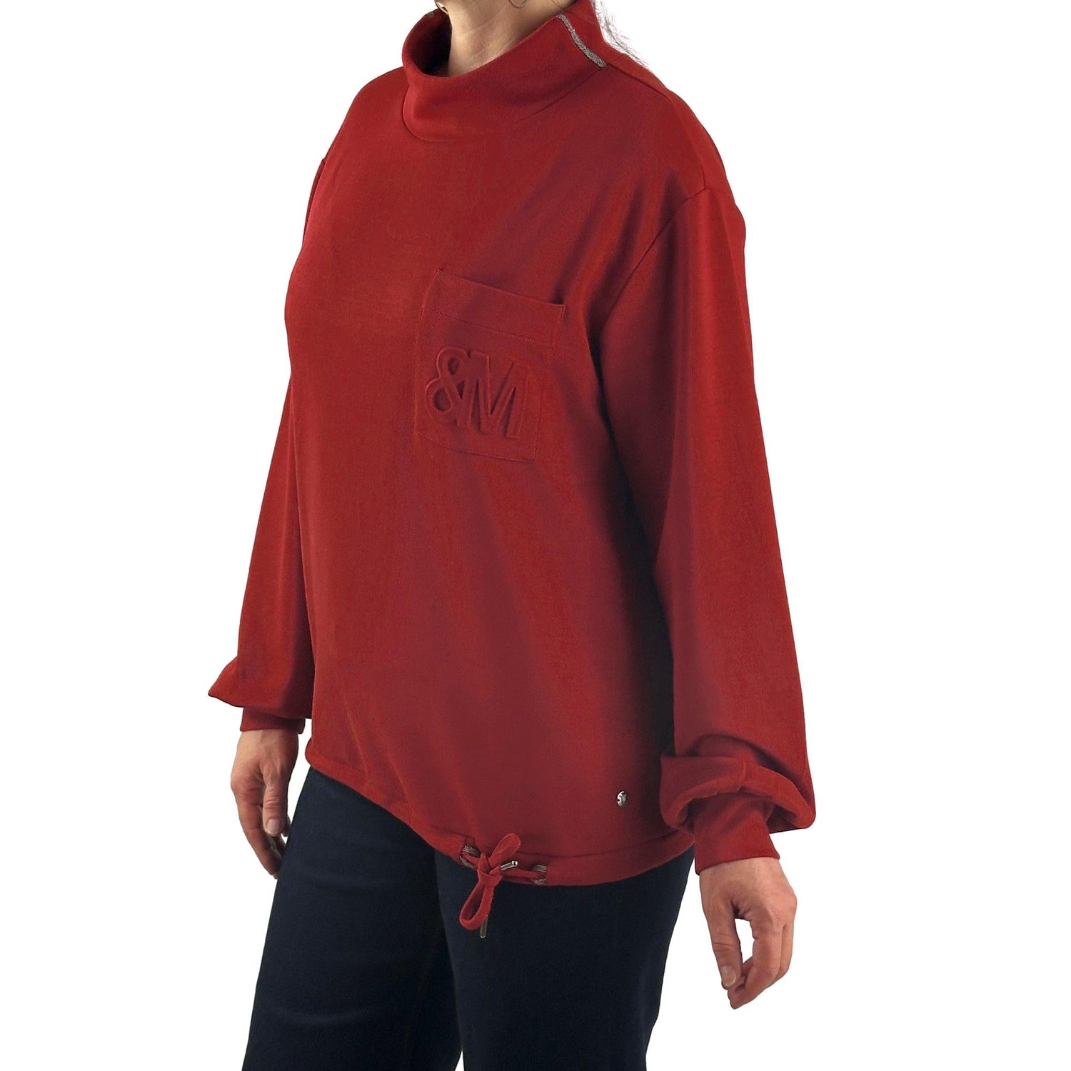 Sweatshirt mit Tasche. Mode von Monari. Seidel Moden Onlineshop