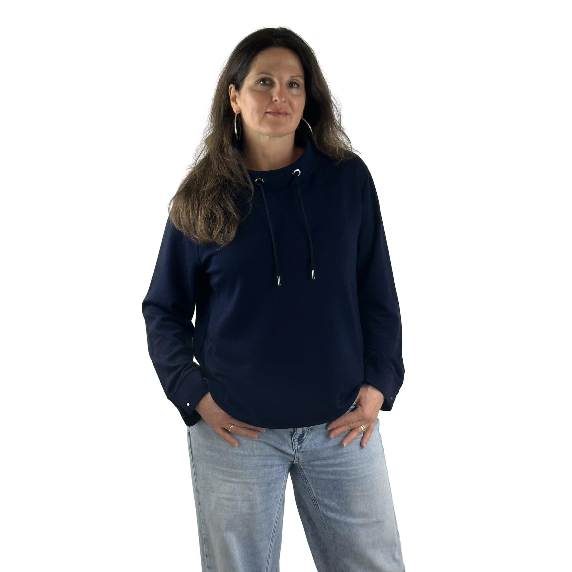 Sweatshirt mit Tunnelzug. Mode von Monari. Seidel Moden Onlineshop