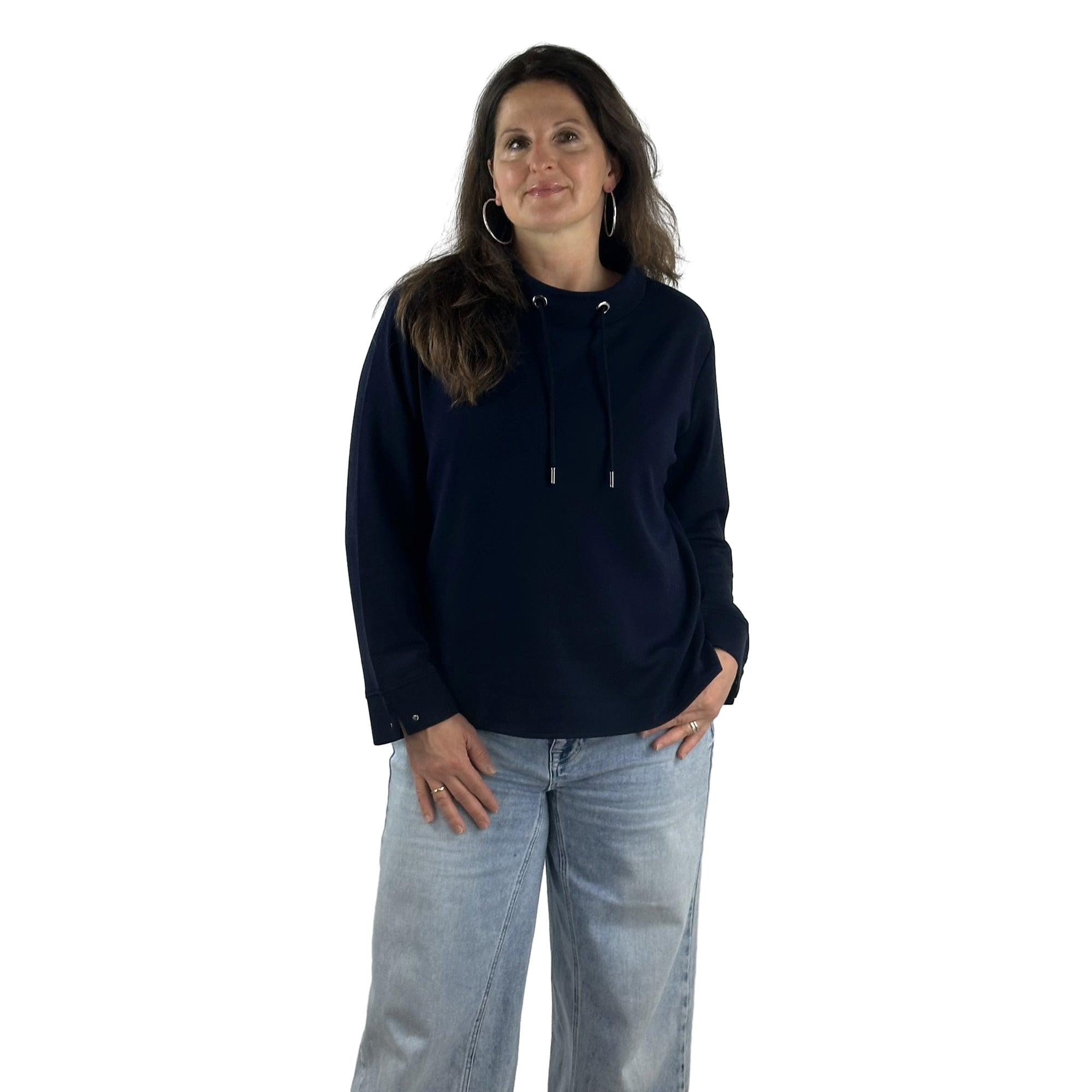 Sweatshirt mit Tunnelzug. Mode von Monari. Seidel Moden Onlineshop