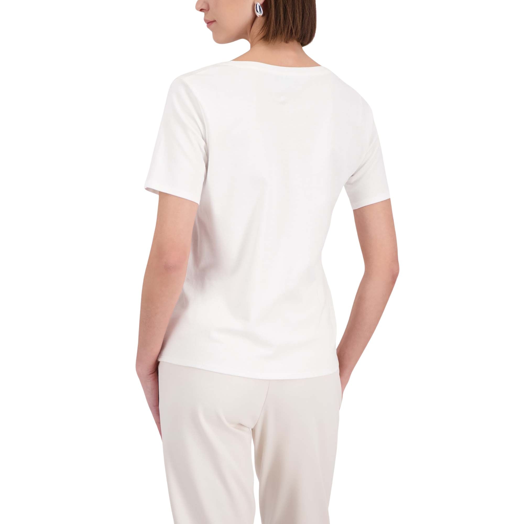 T-Shirt mit Strassschrift - Mode von Monari