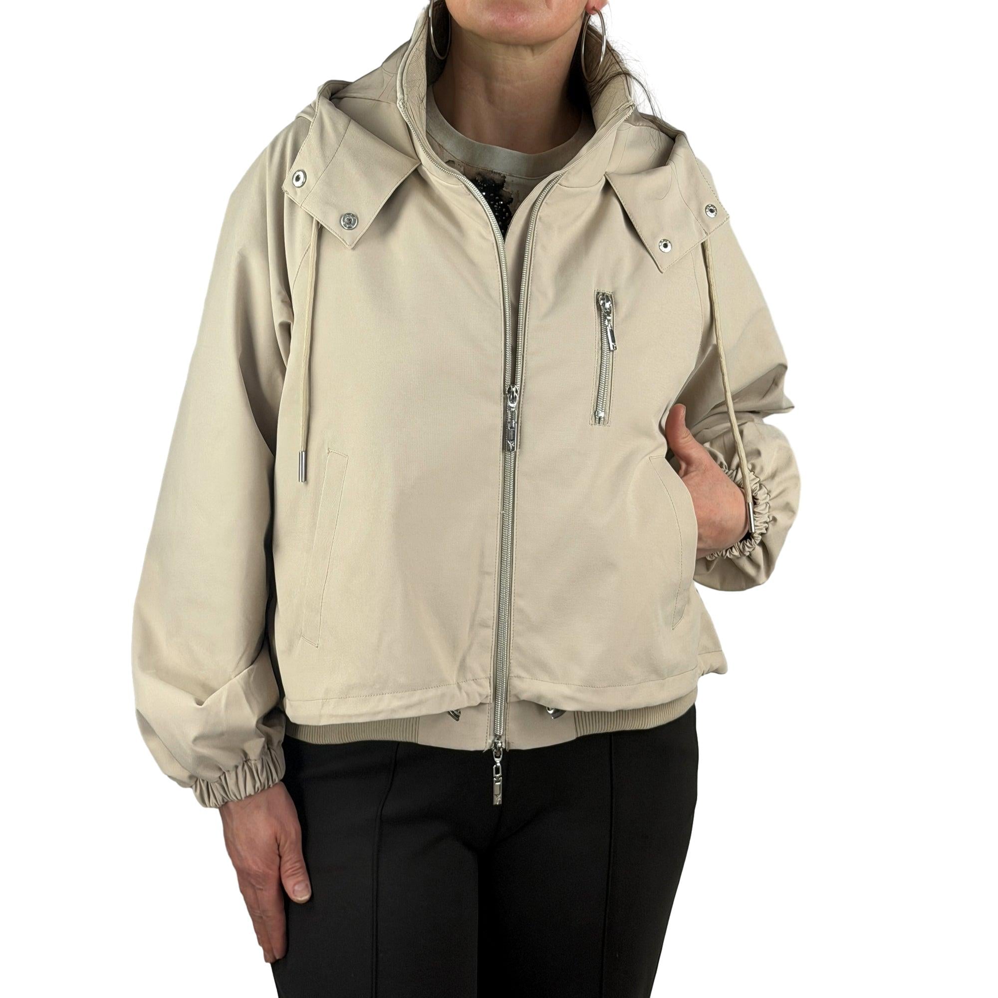 Übergangsjacke mit Kapuze - Mode von Monari