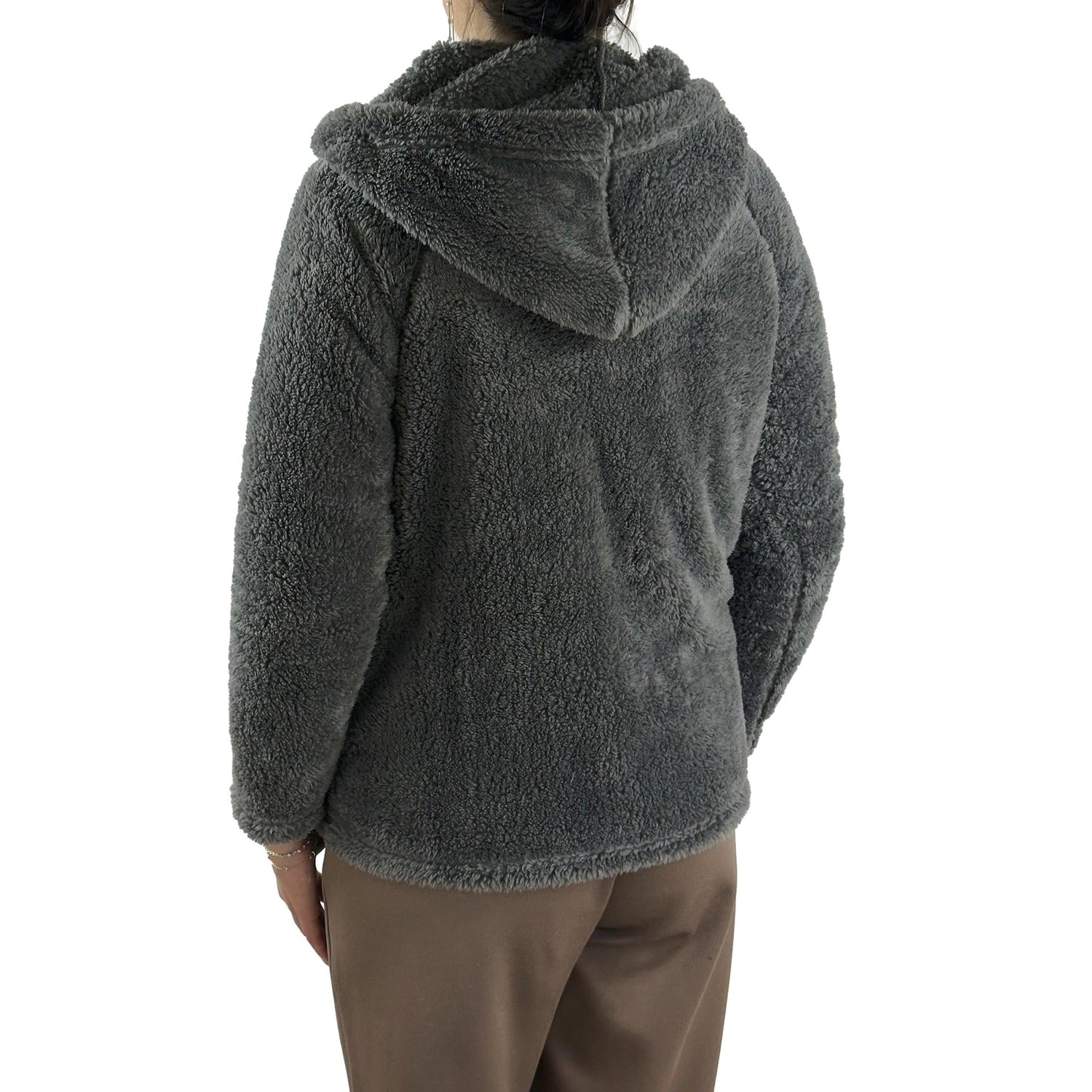 Fleecejacke mit Kapuze. Mode von M.X.O. Seidel Moden Onlineshop