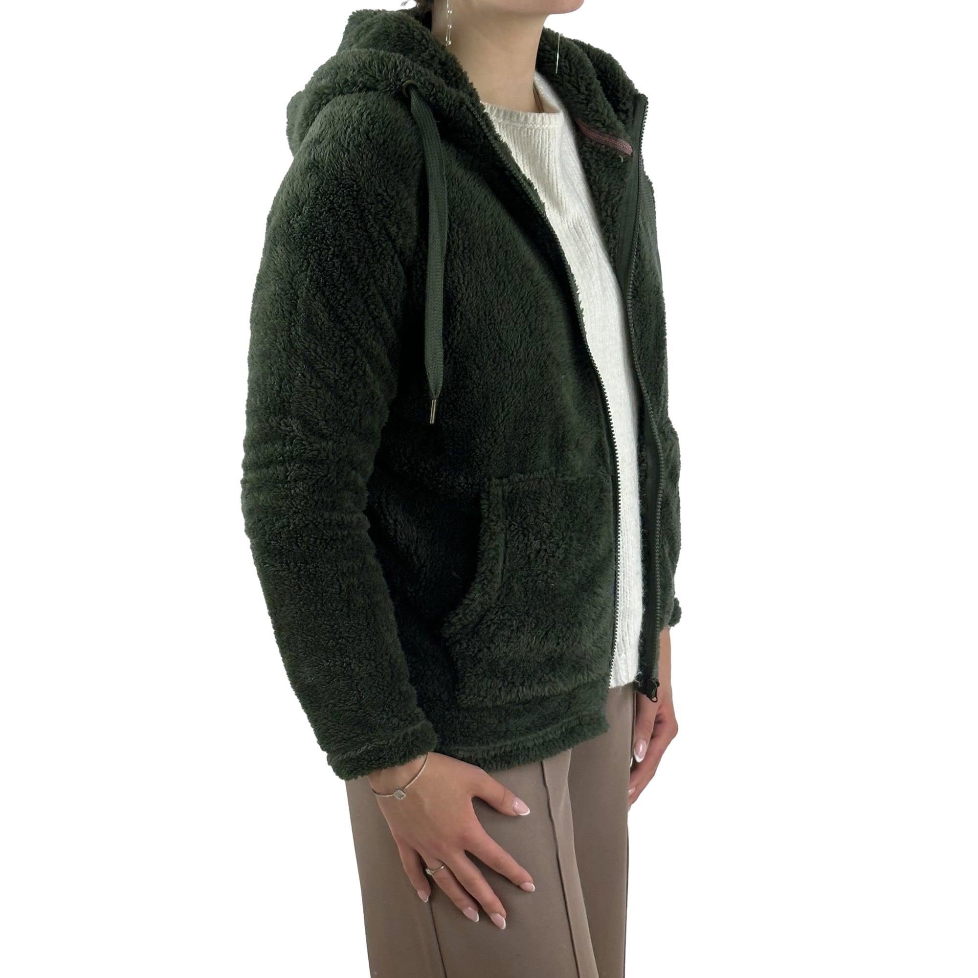 Fleecejacke mit Kapuze. Mode von M.X.O. Seidel Moden Onlineshop