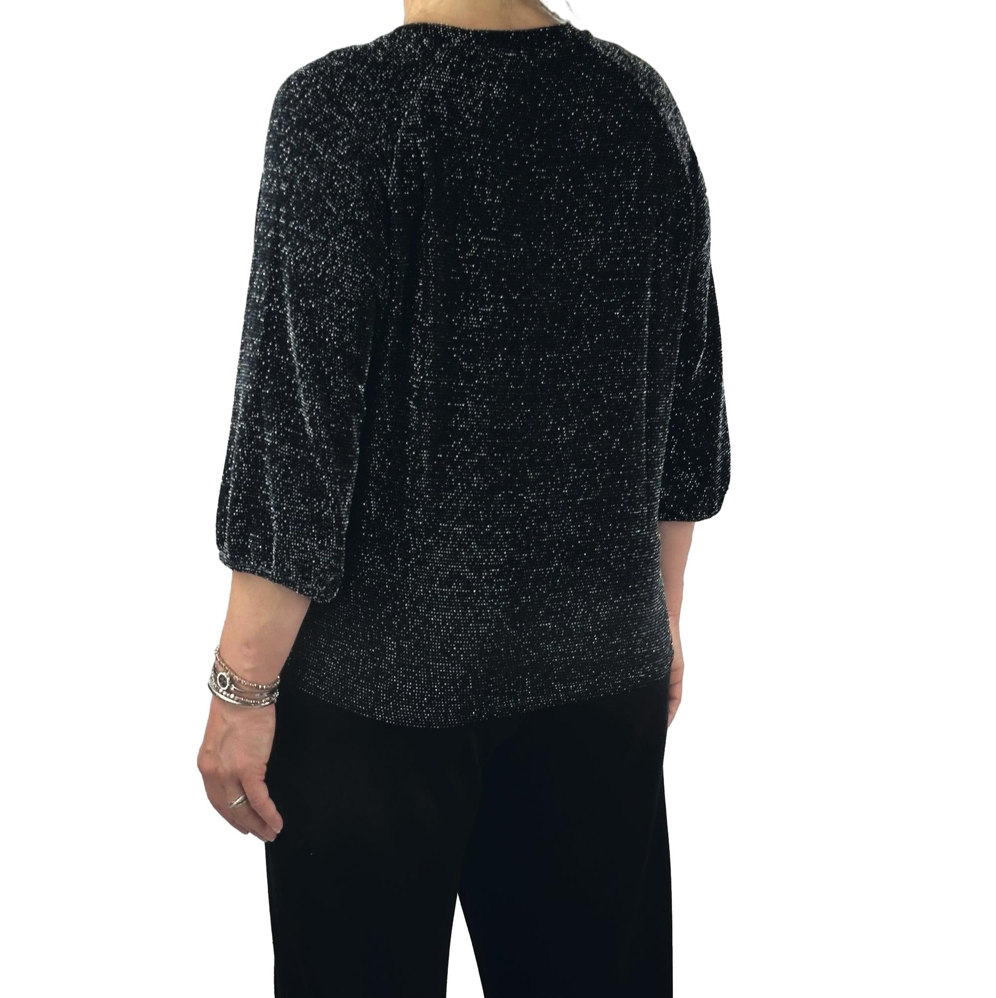 Shirt mit Lurex. Mode von M.X.O. Seidel Moden Onlineshop