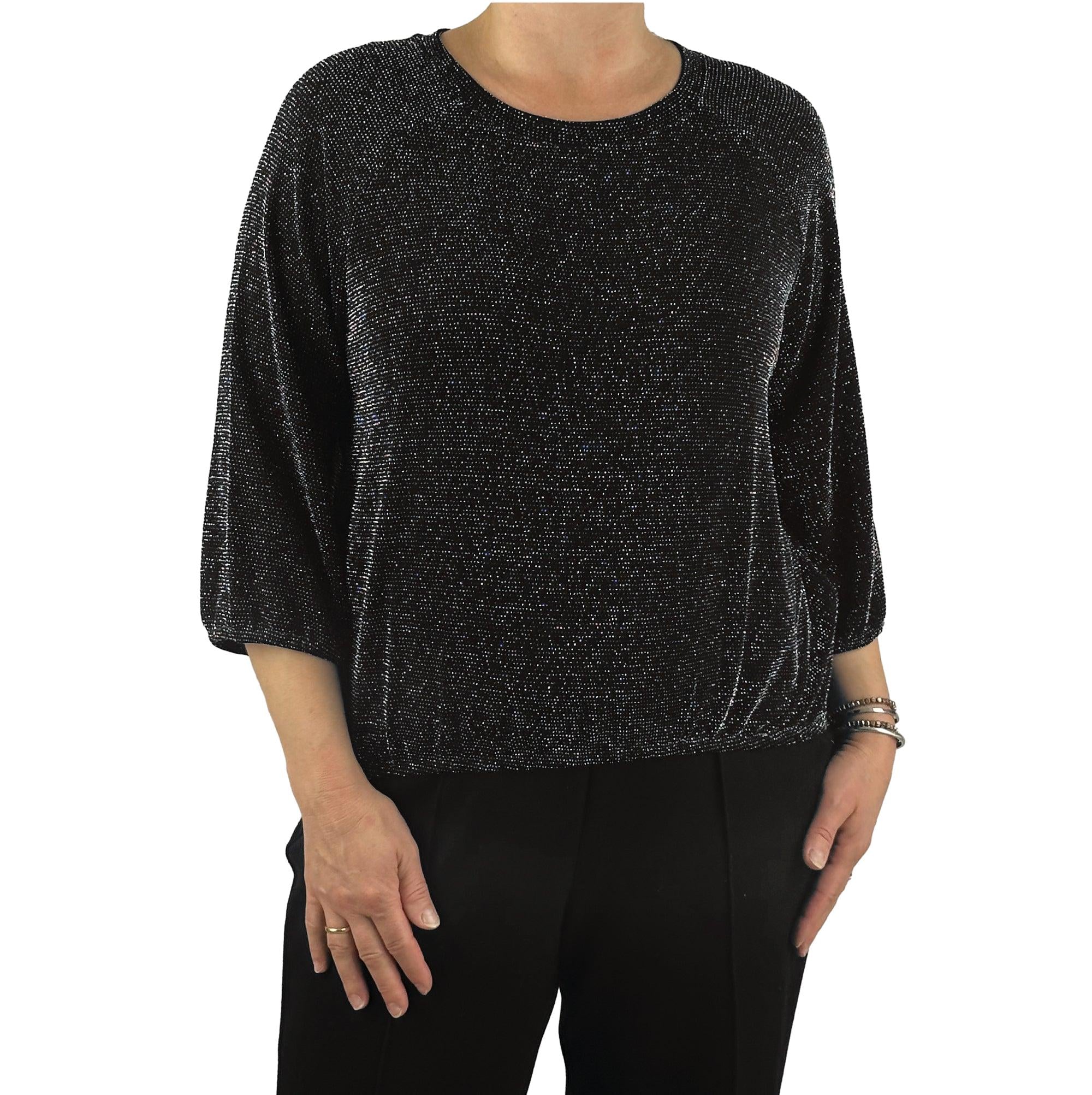 Shirt mit Lurex. Mode von M.X.O. Seidel Moden Onlineshop