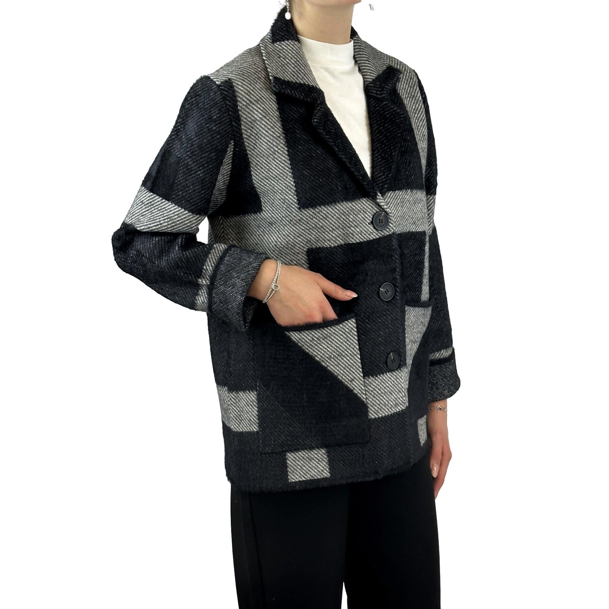 Strickjacke mit Muster. Mode von M.X.O. Seidel Moden Onlineshop