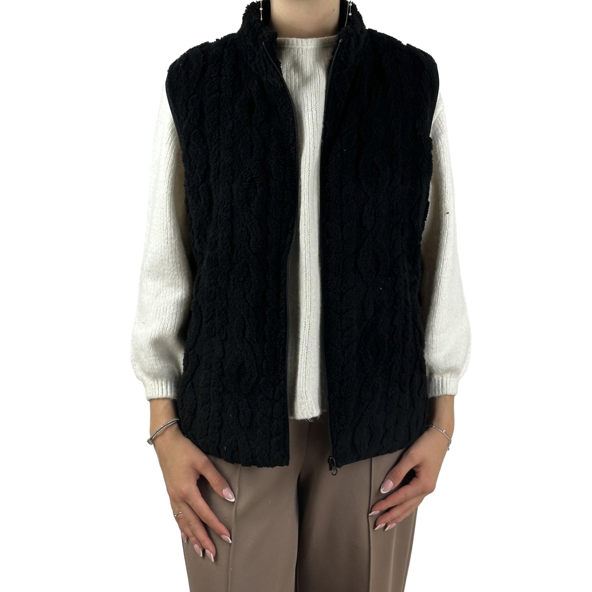 Weste in Flauschqualität. Mode von M.X.O. Seidel Moden Onlineshop