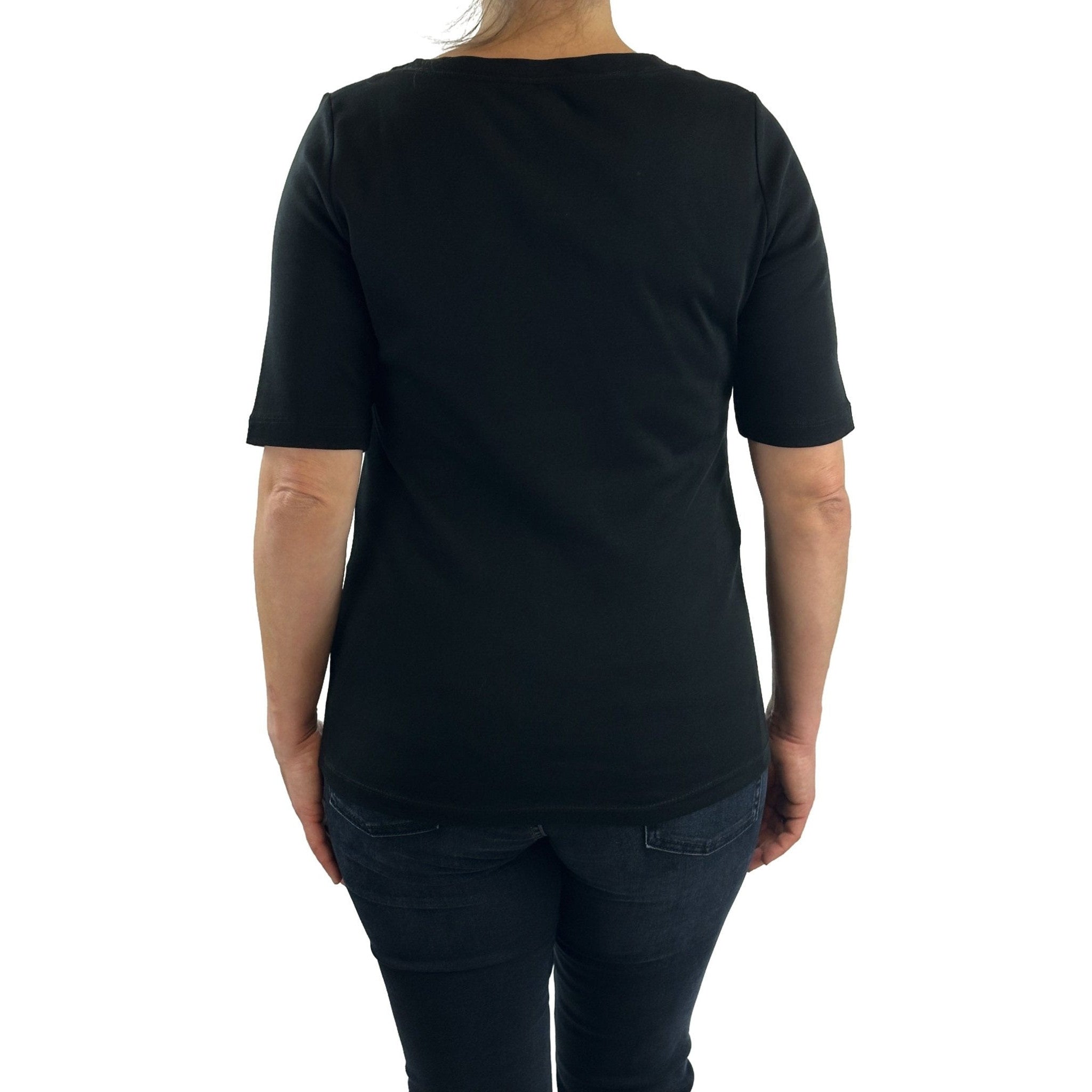 Shirt mit Nieten aus Baumwolle. Mode von Seidel. Seidel Moden Onlineshop