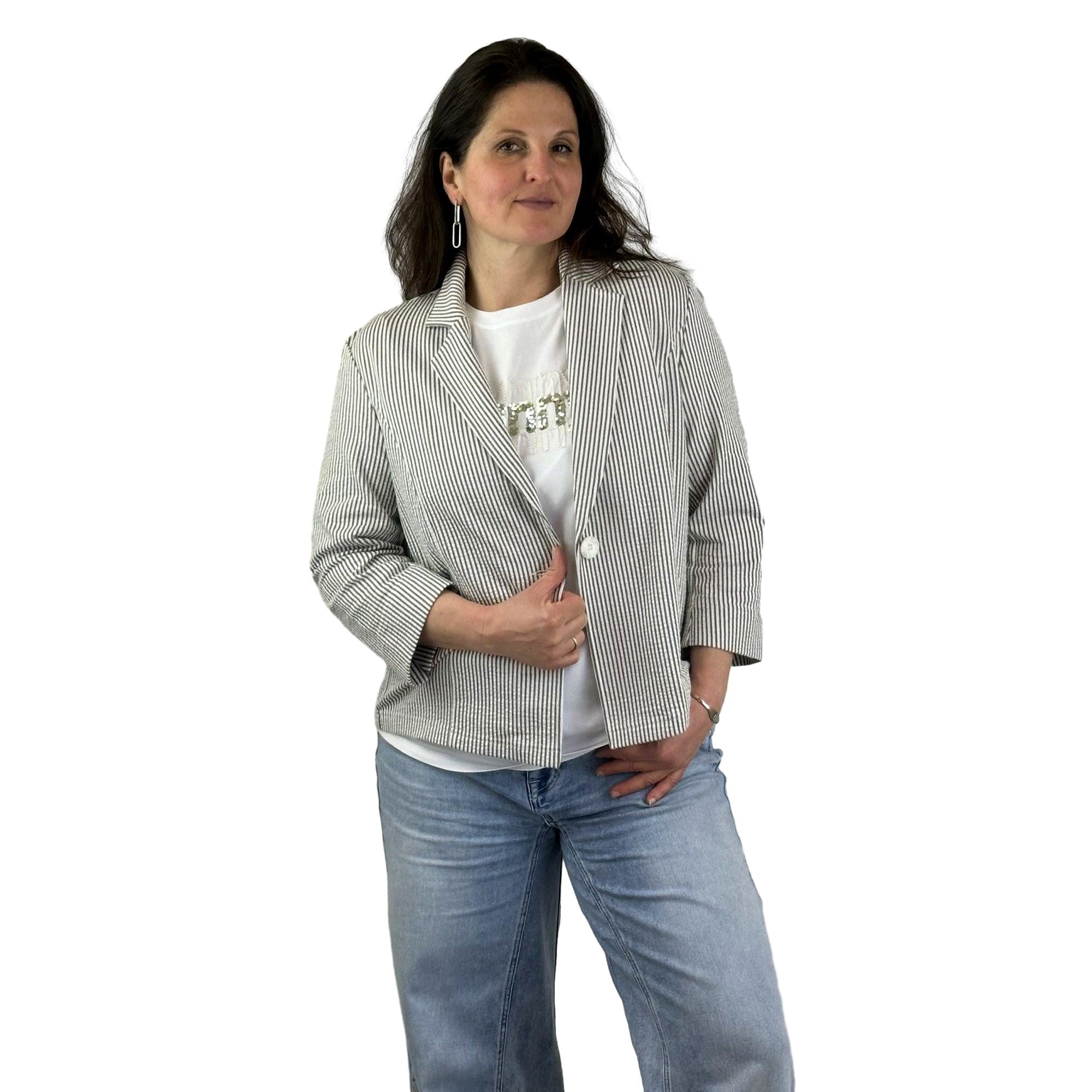 Blazer mit Streifen. Mode von Rabe. Seidel Moden Onlineshop