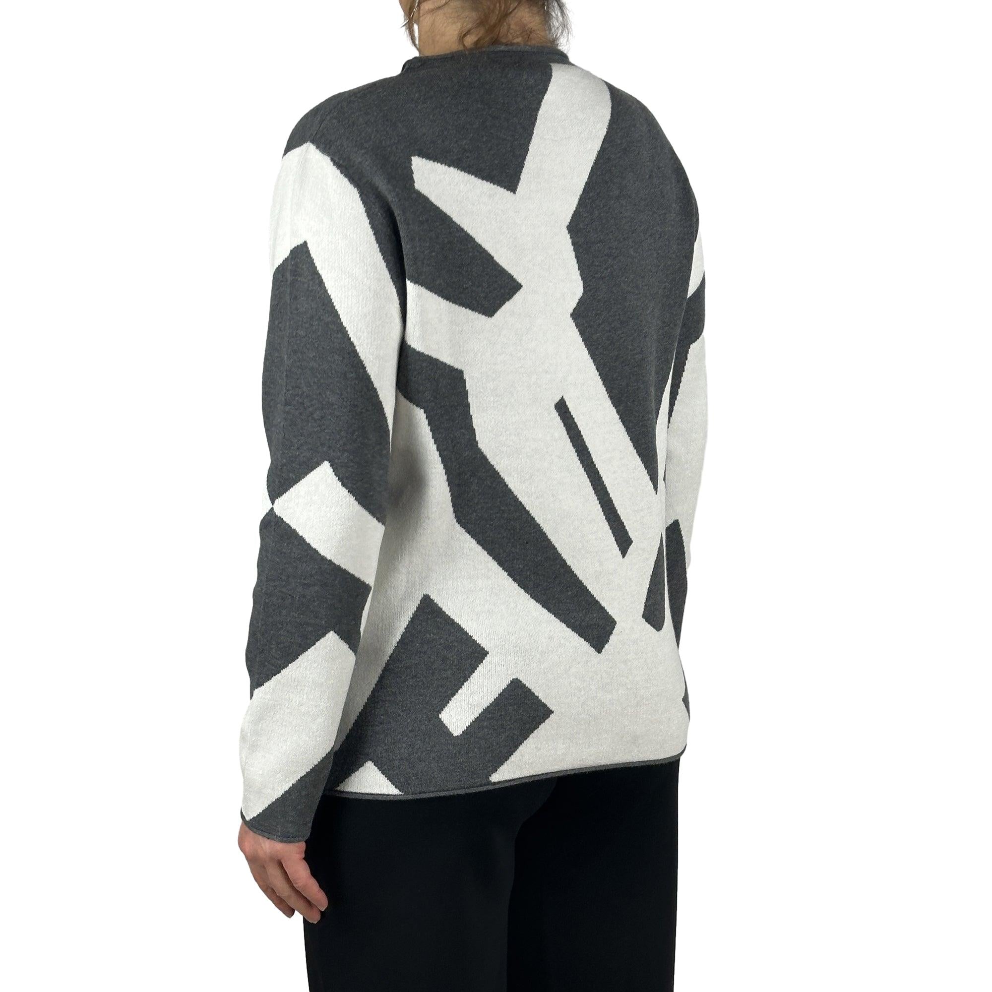 Pullover gemustert. Mode von Rabe. Seidel Moden Onlineshop