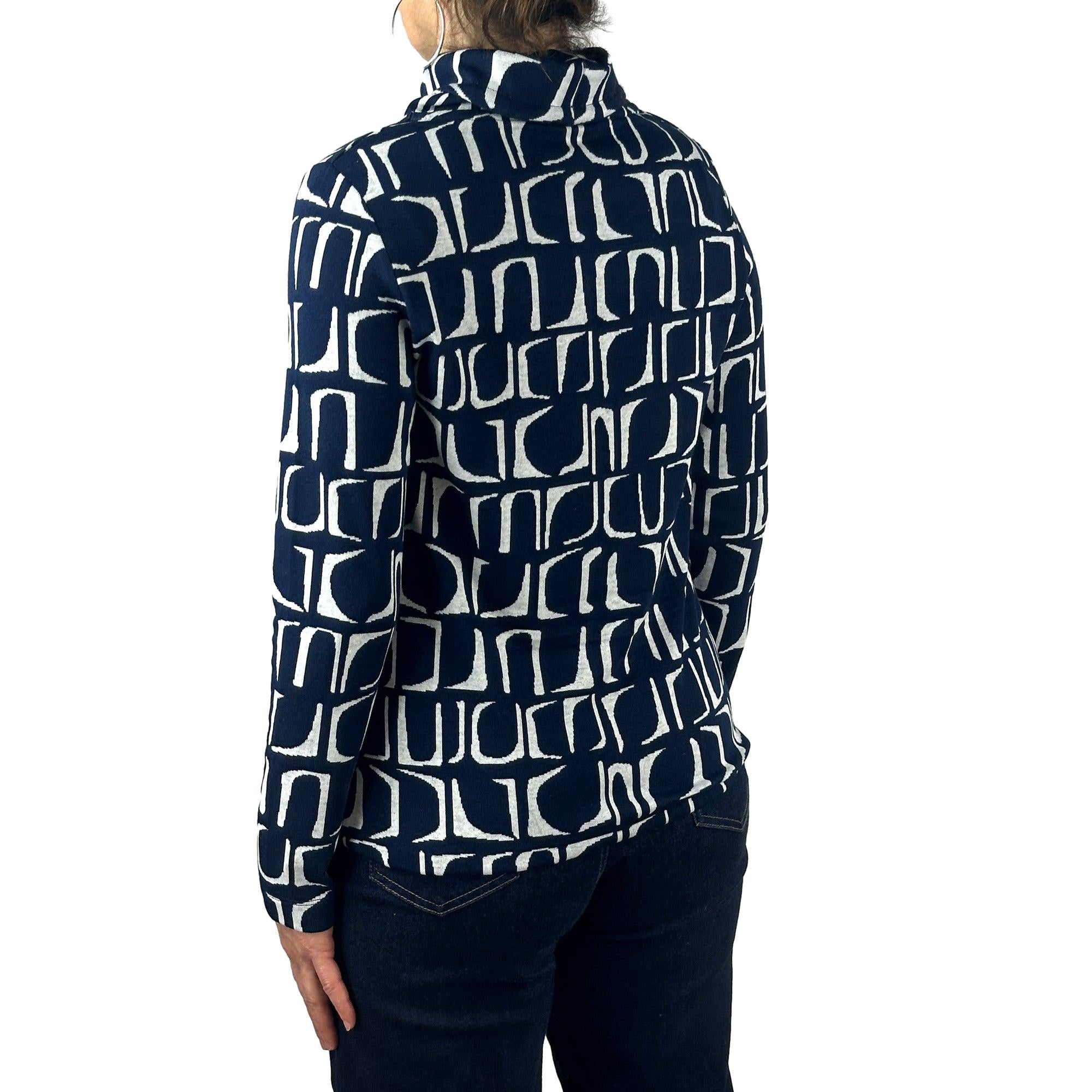 Pullover mit halsfernem Rollkragen. Mode von Rabe. Seidel Moden Onlineshop