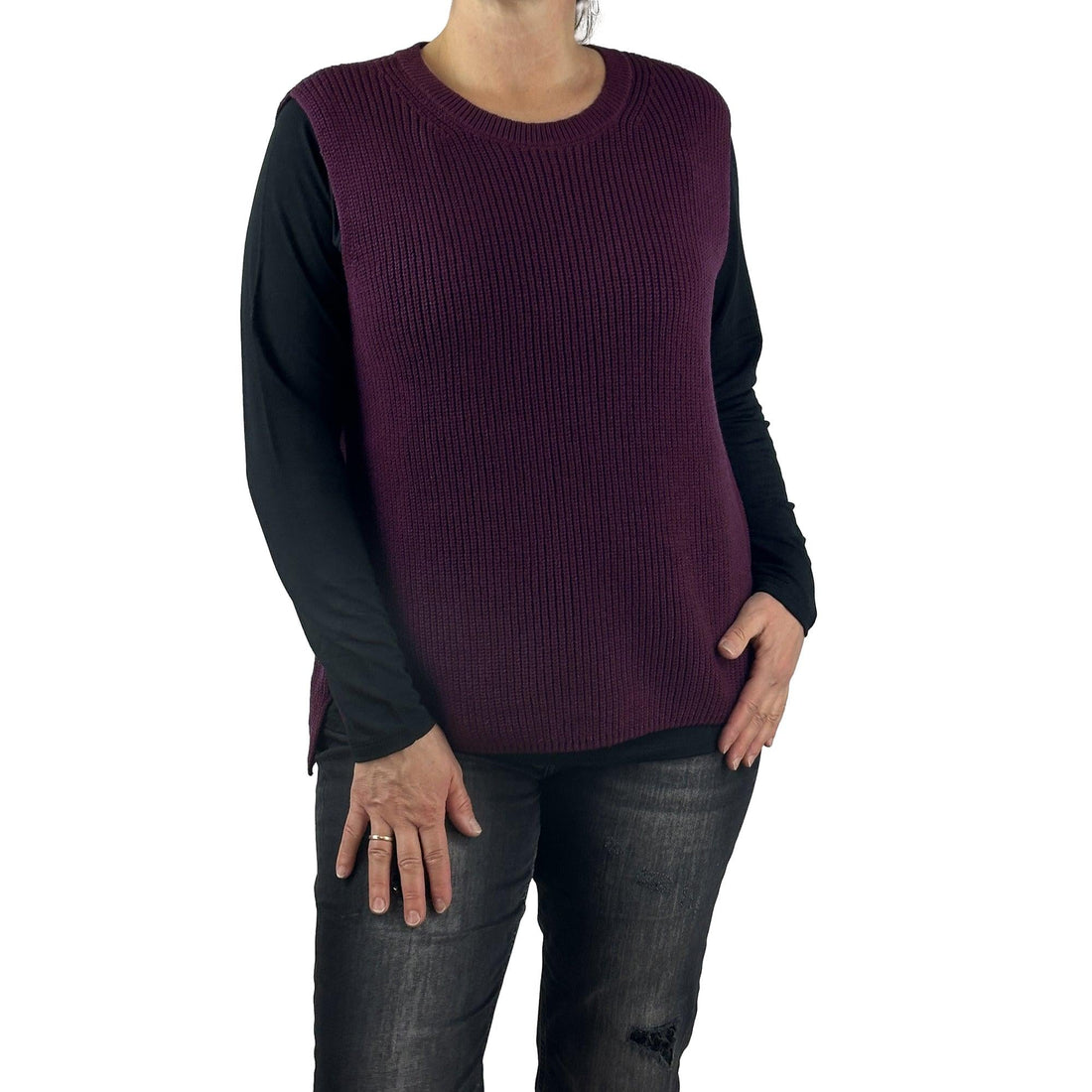 Pullunder in Strickqualität. Mode von Rabe. Seidel Moden Onlineshop