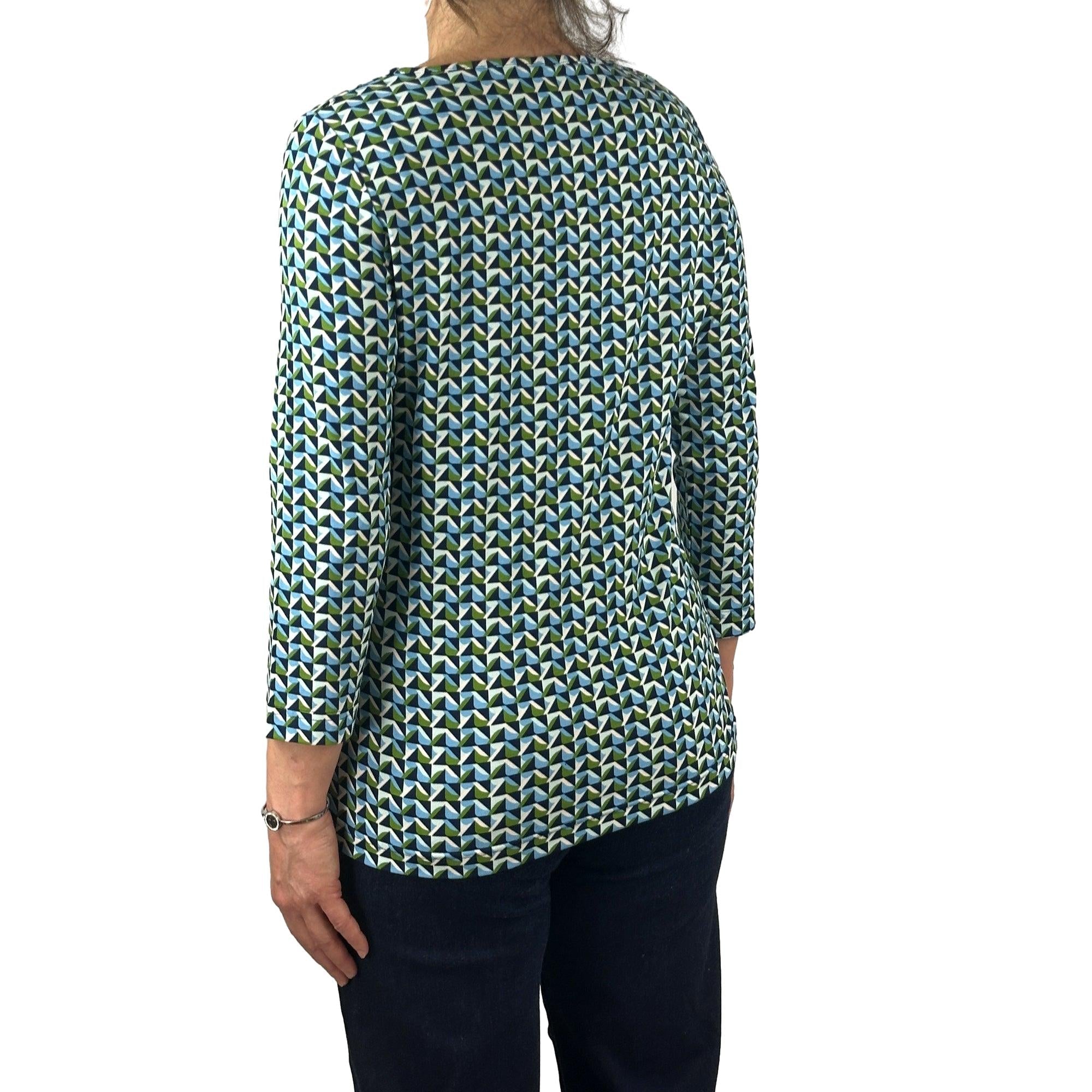 Shirt gemustert. Mode von Rabe. Seidel Moden Onlineshop