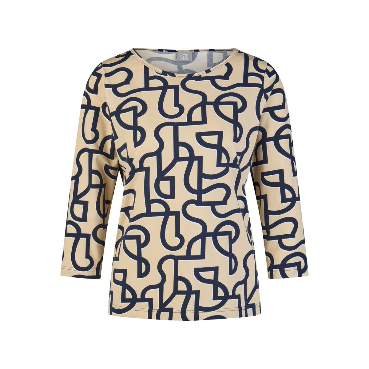Shirt gemustert - Mode von Rabe