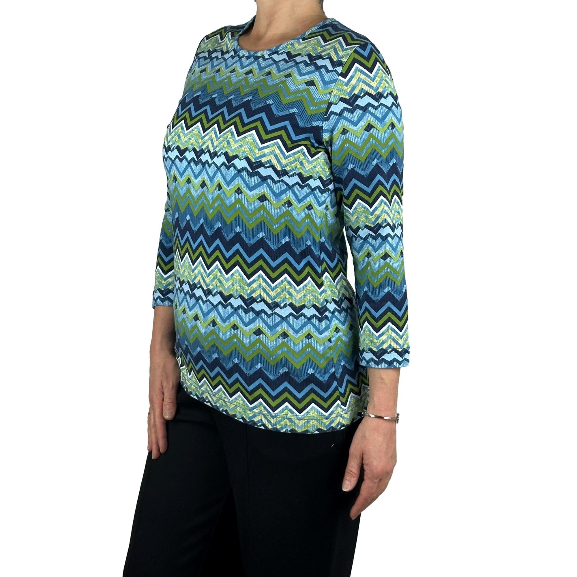 Shirt mit Allover-Print. Mode von Rabe. Seidel Moden Onlineshop