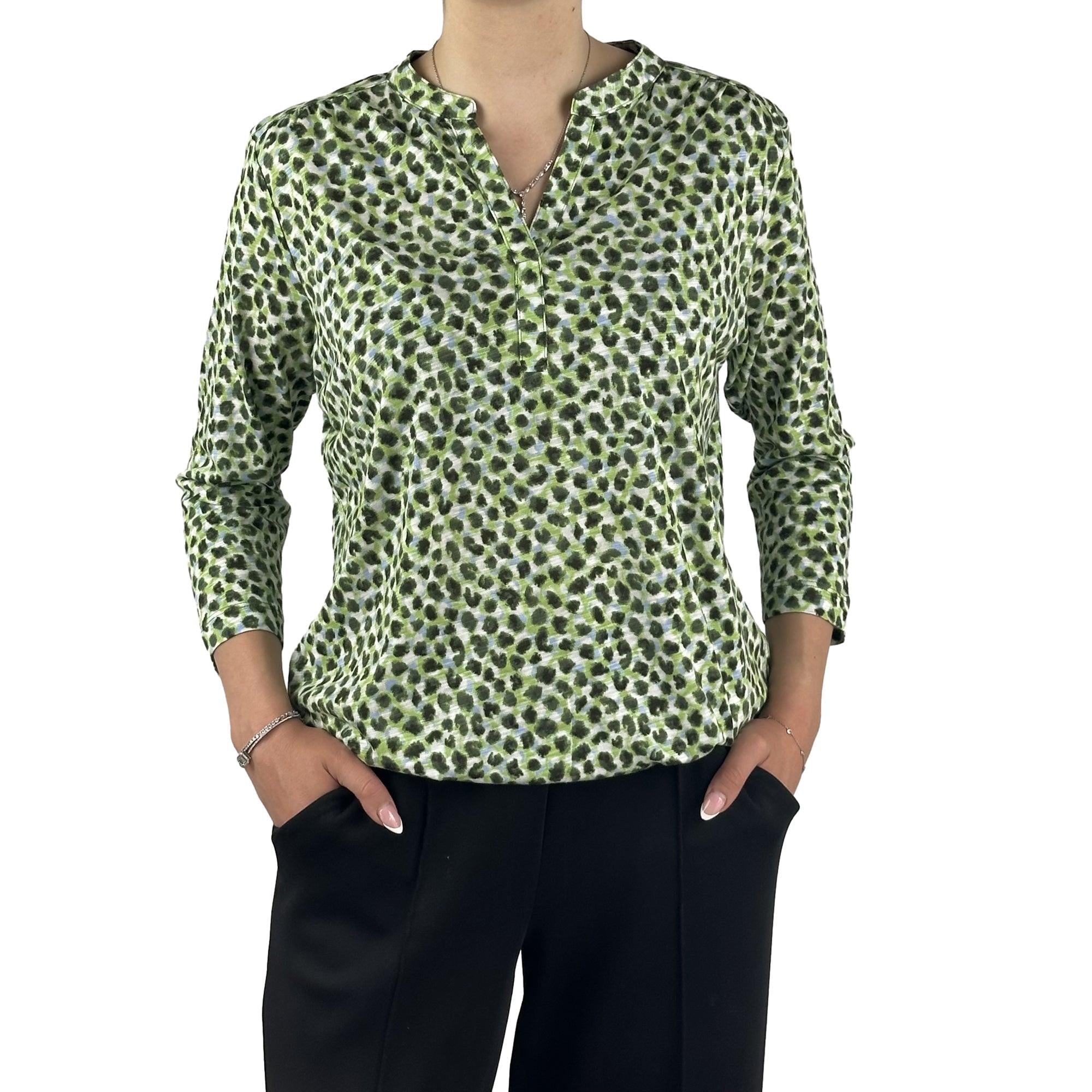 Shirt mit V-Ausschnitt. Mode von Rabe. Seidel Moden Onlineshop