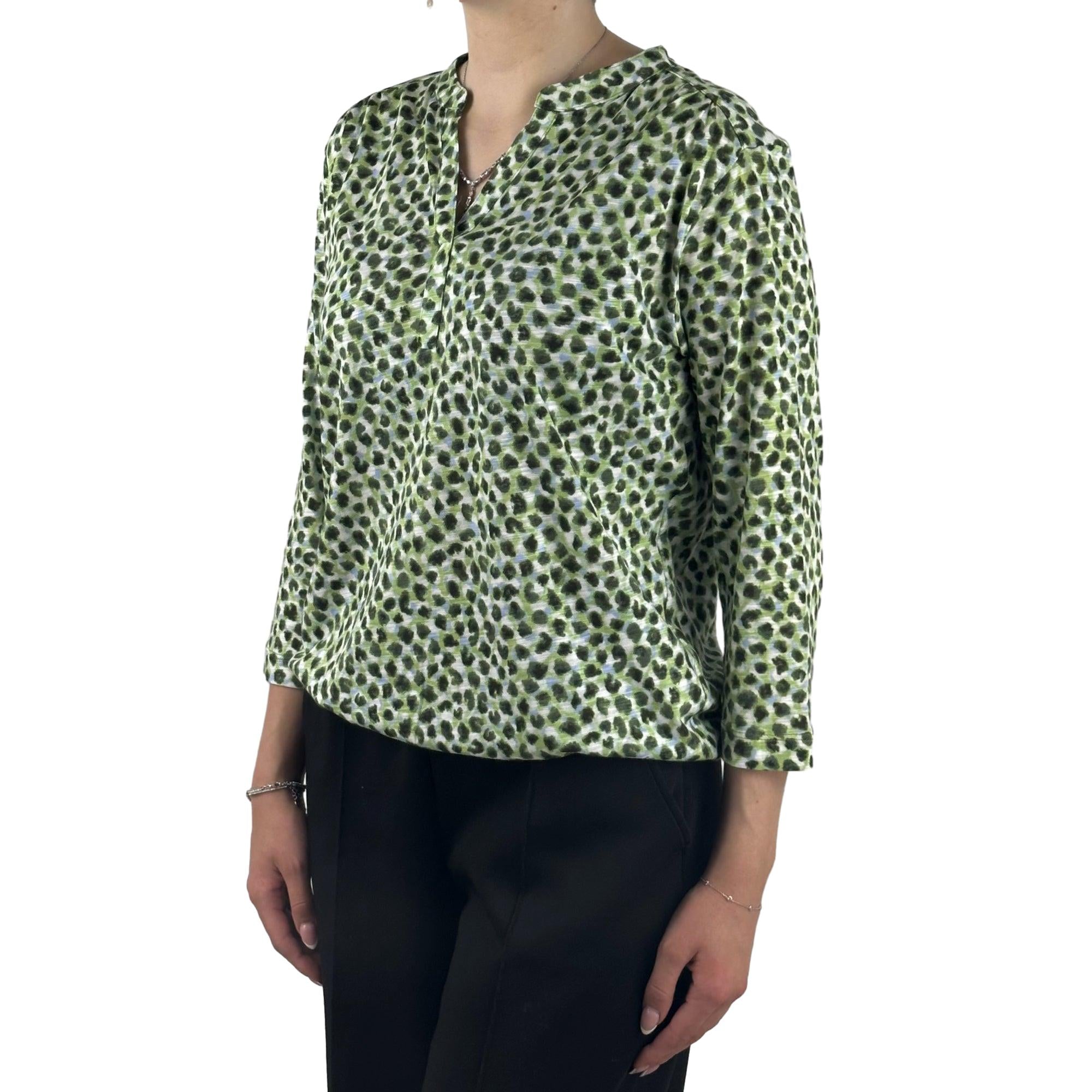 Shirt mit V-Ausschnitt. Mode von Rabe. Seidel Moden Onlineshop