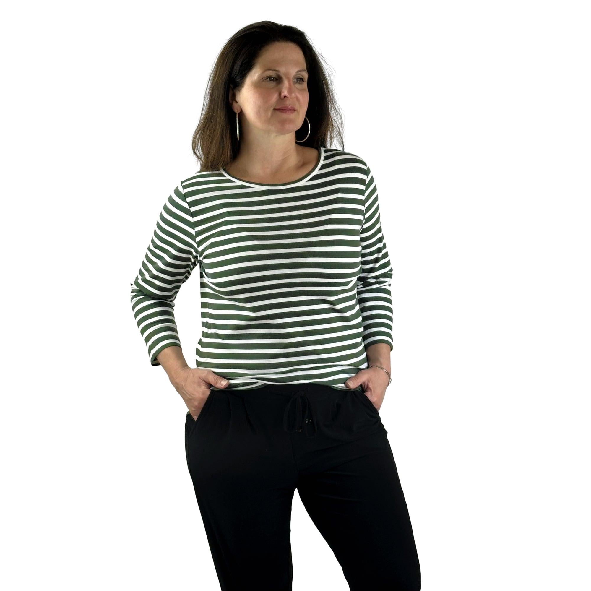 Shirt mit Streifen. Mode von Rabe. Seidel Moden Onlineshop