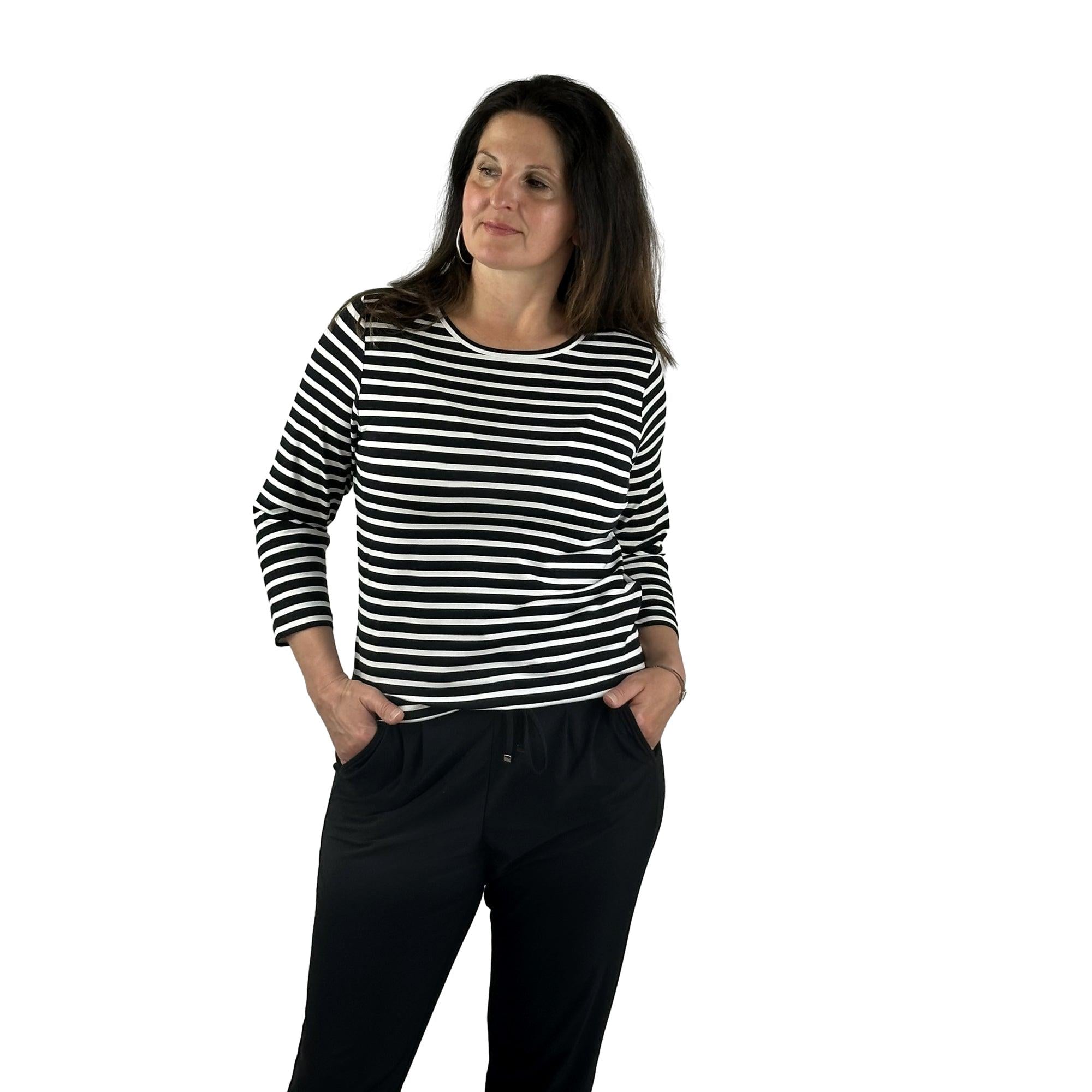 Shirt mit Streifen. Mode von Rabe. Seidel Moden Onlineshop