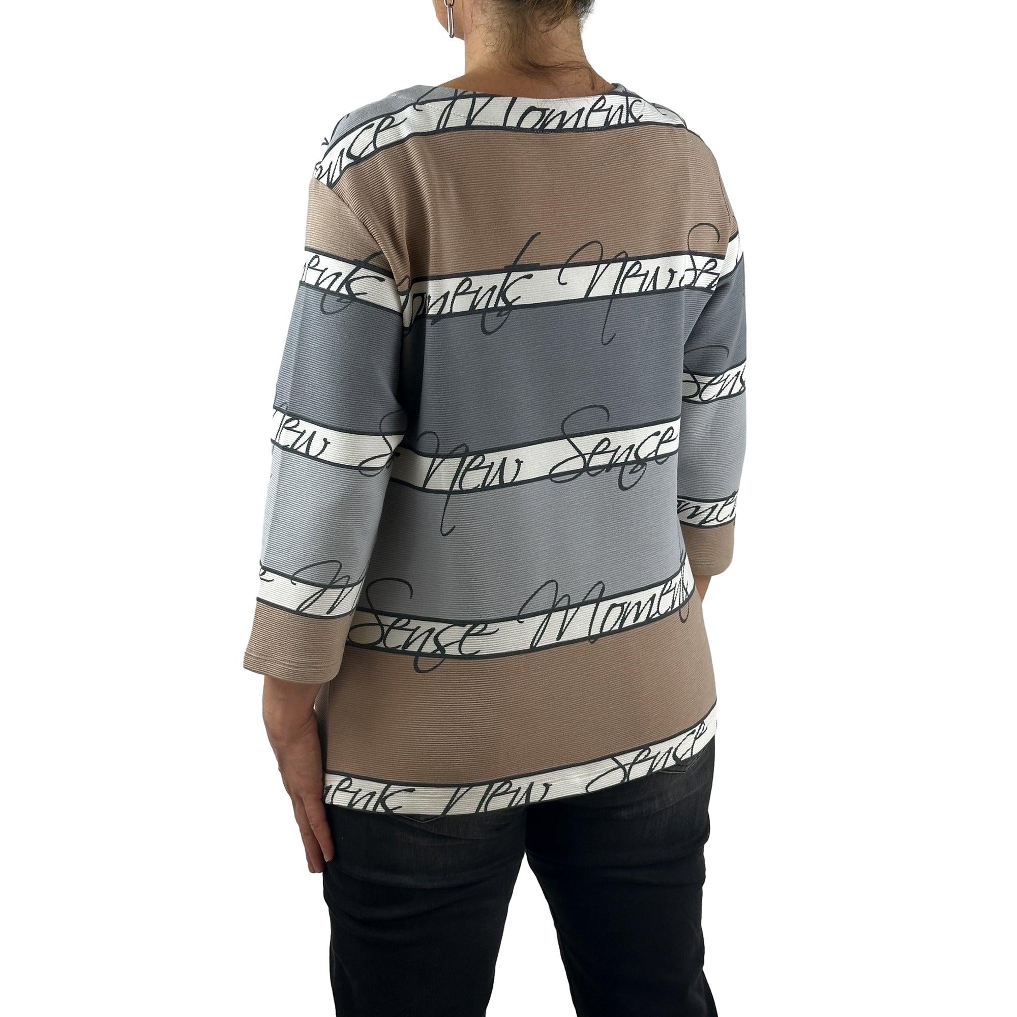 Sweatshirt mit Strass. Mode von Rabe. Seidel Moden Onlineshop