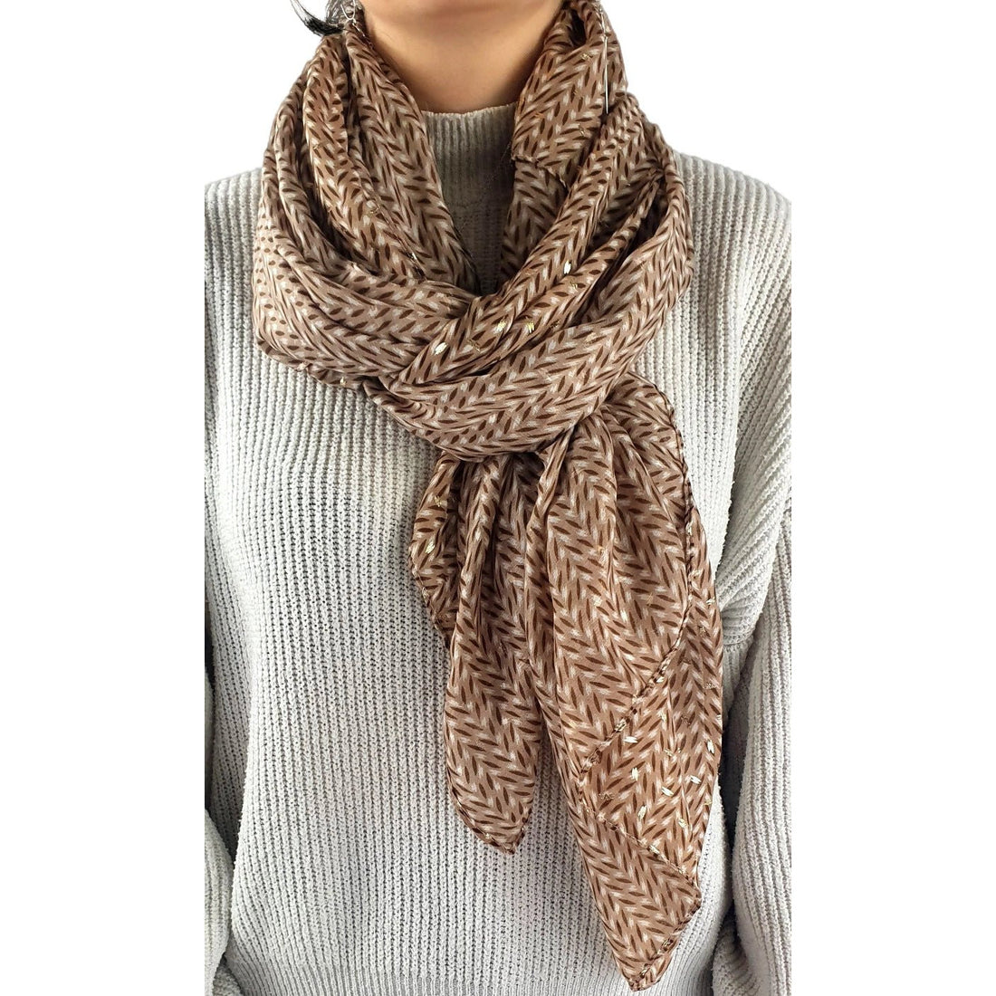 Schal mit Glitzereffekten. Mode von Seidel Moden. Seidel Moden Onlineshop