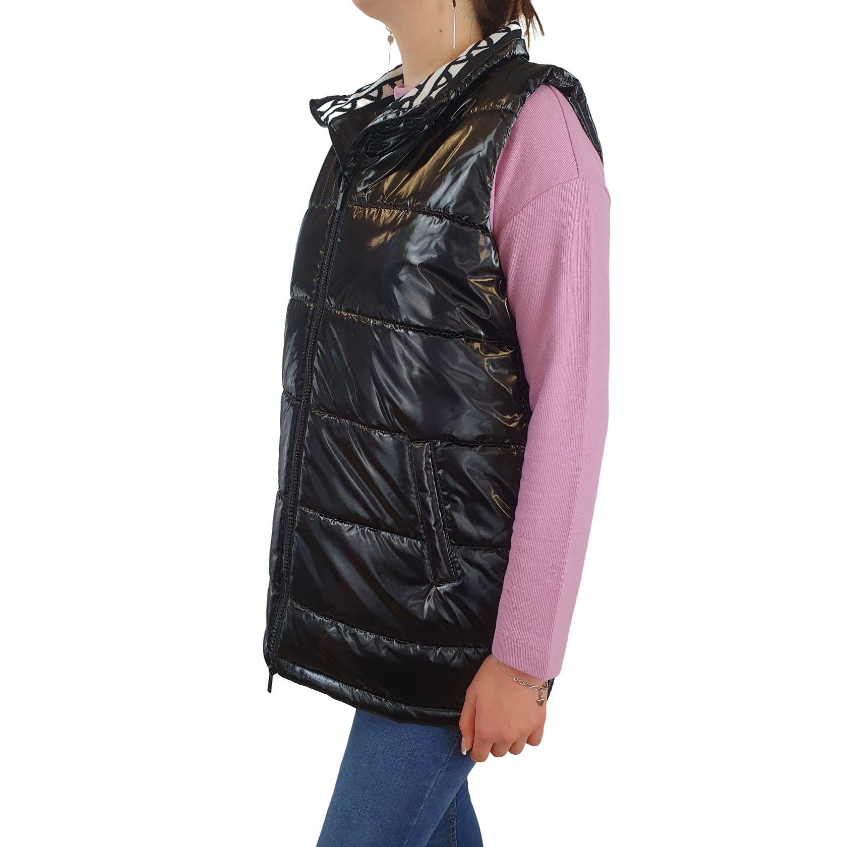 Weste mit glänzender Beschichtung. Mode von See You. Seidel Moden Onlineshop