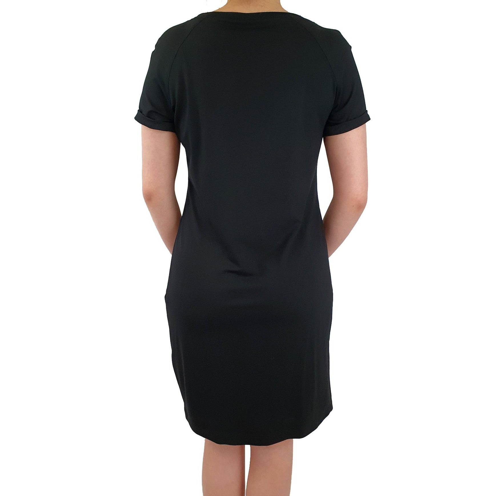 Kleid mit Glitzerschrift. Mode von Seidel. Seidel Moden Onlineshop