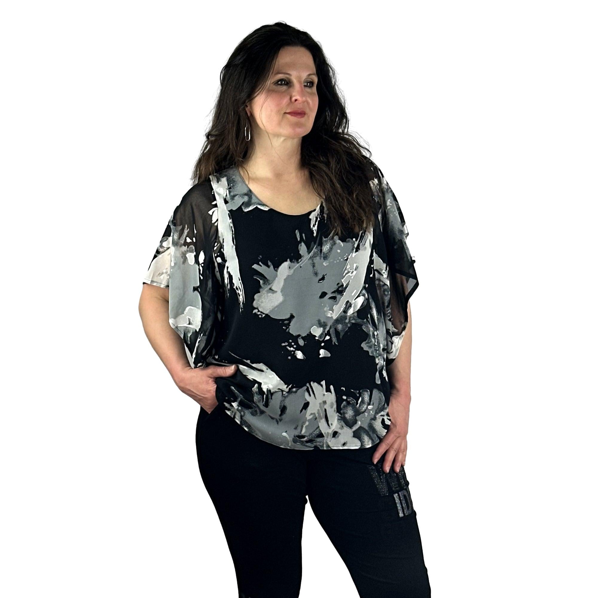 Schluse mit Print. Mode von Seidel. Seidel Moden Onlineshop