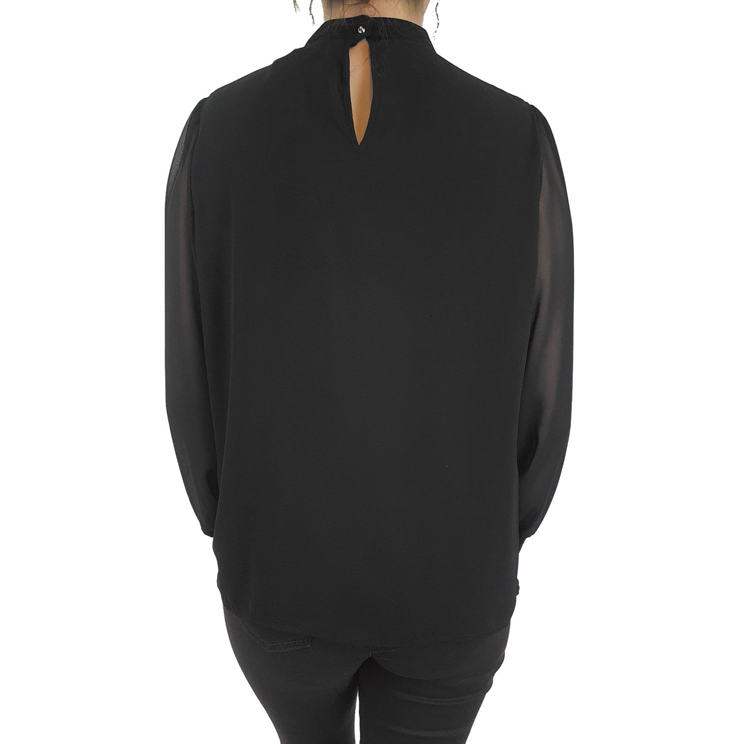 Schluse mit angeschnittenem Kragen. Mode von Seidel. Seidel Moden Onlineshop