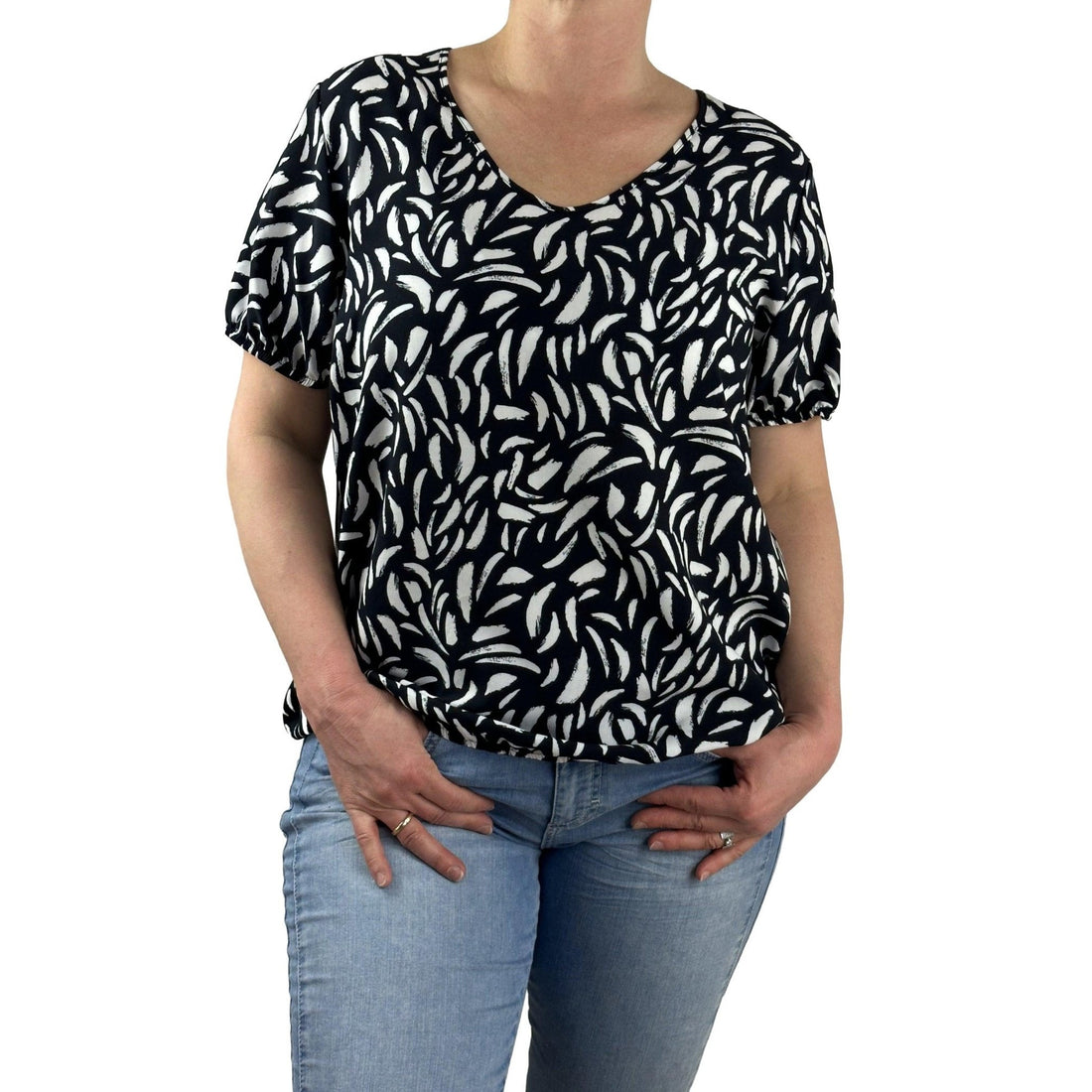 Blusenshirt mit Print. Mode von Seidel. Seidel Moden Onlineshop
