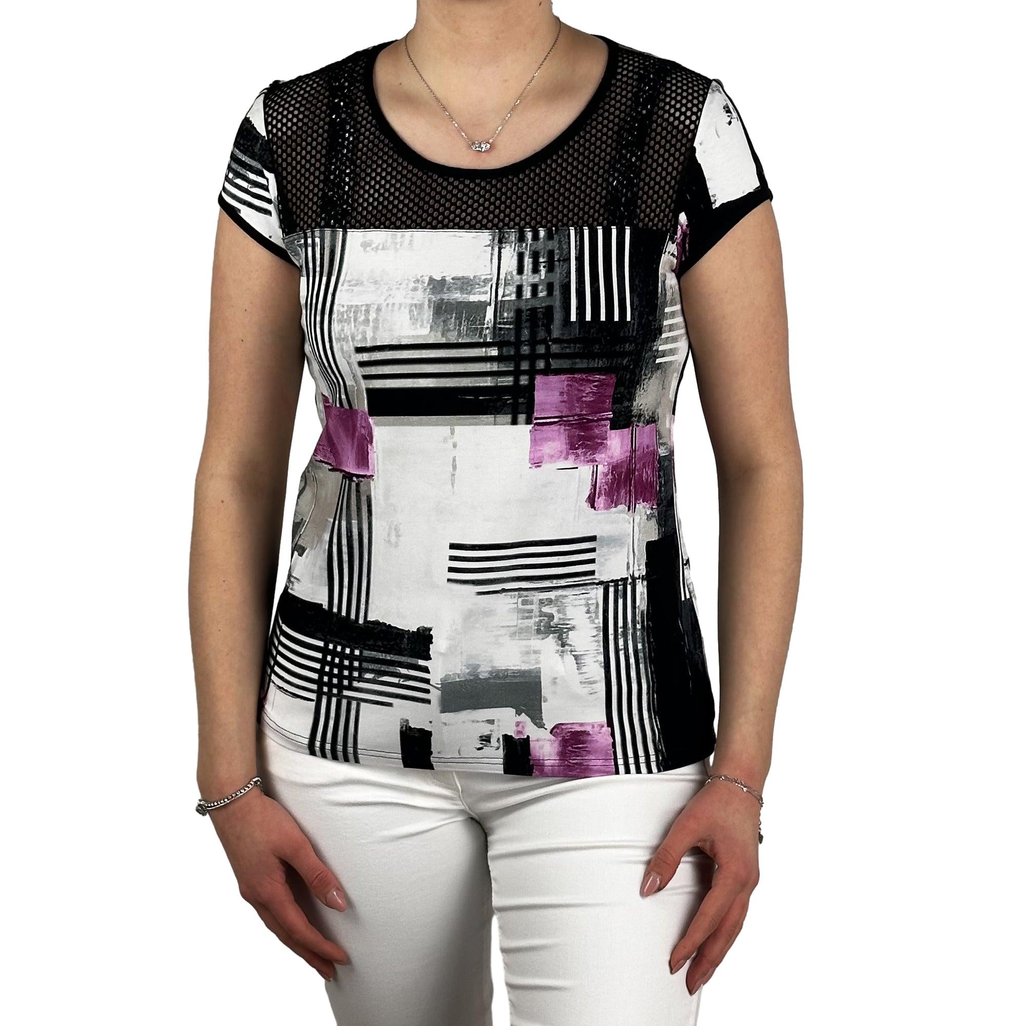 Shirt mit Allover-Print. Mode von Seidel. Seidel Moden Onlineshop