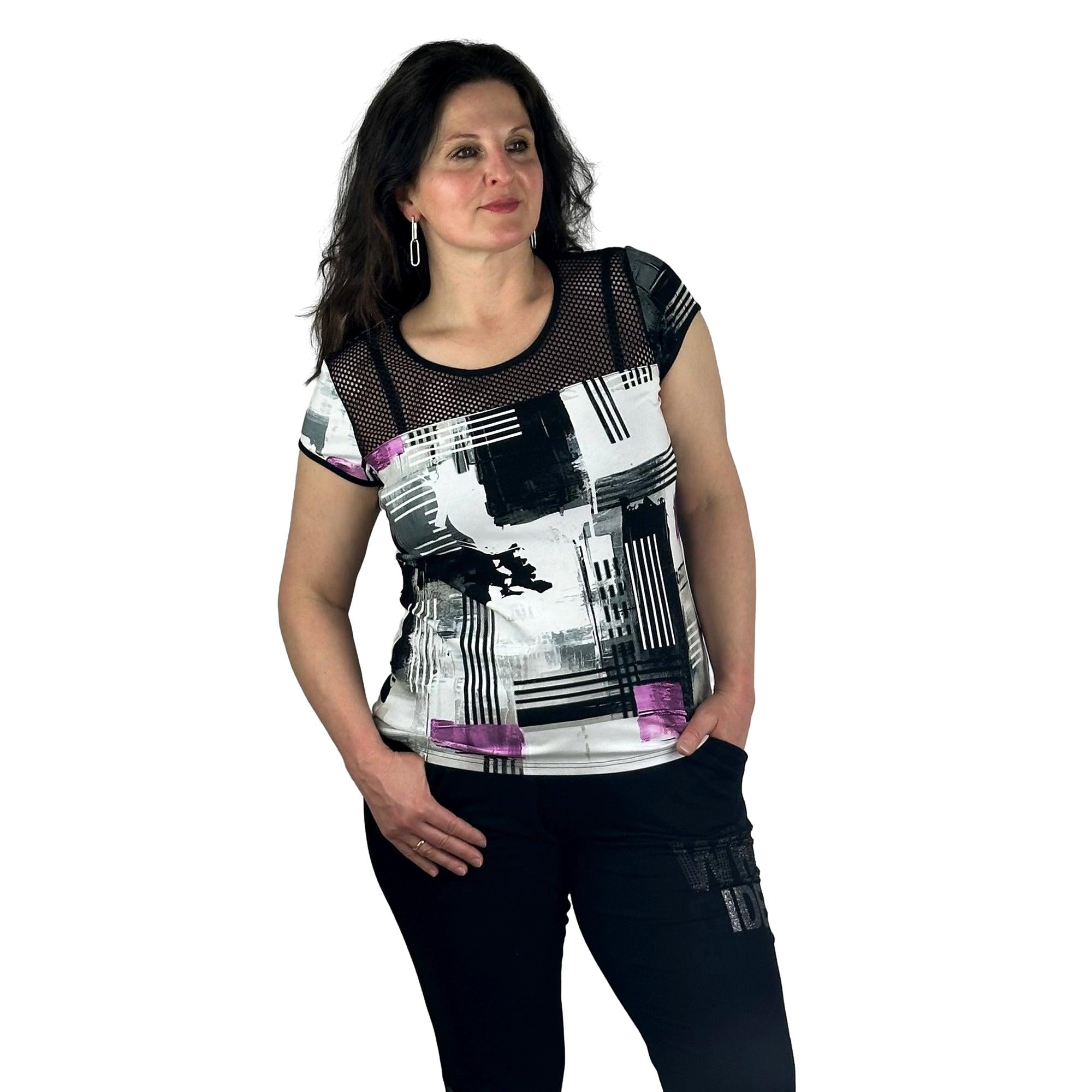 Shirt mit Allover-Print. Mode von Seidel. Seidel Moden Onlineshop