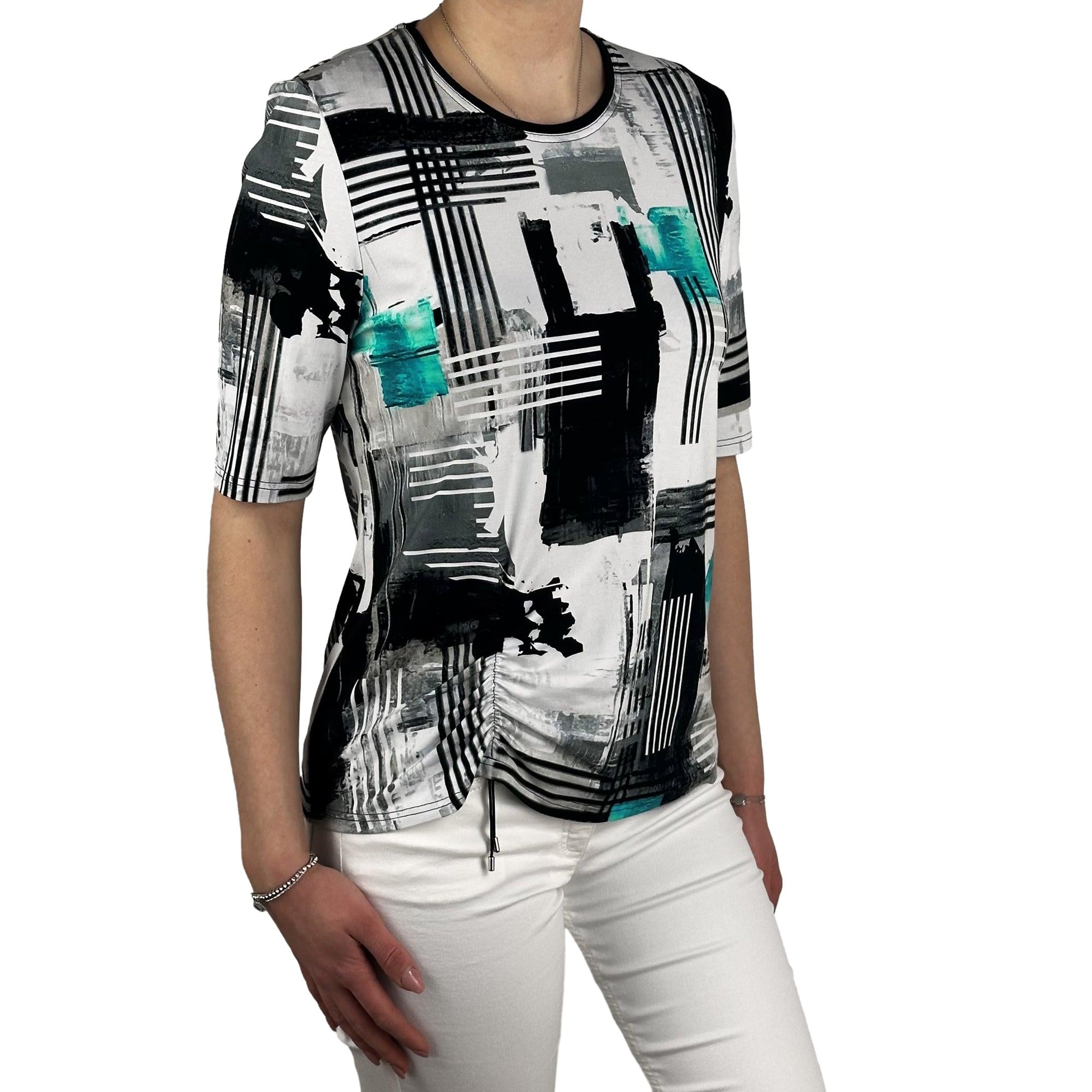 Shirt mit Raffung. Mode von Seidel. Seidel Moden Onlineshop