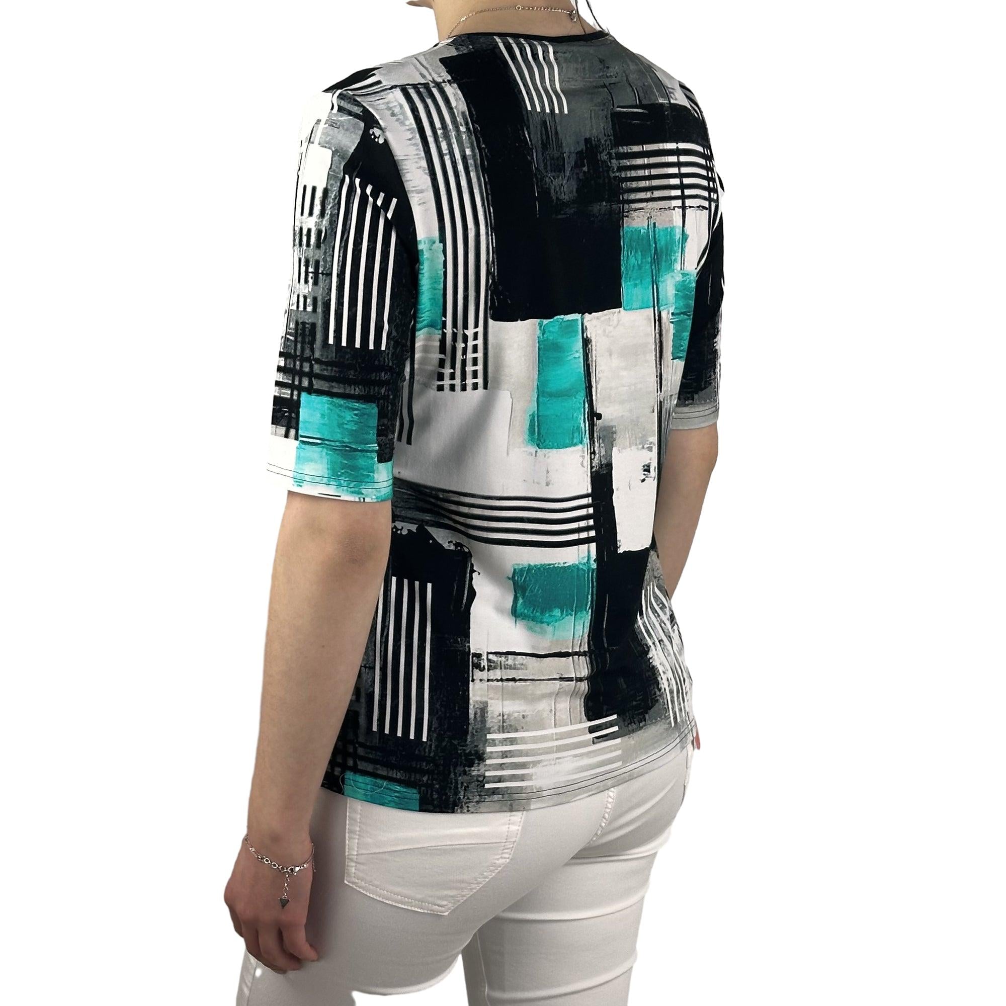 Shirt mit Raffung. Mode von Seidel. Seidel Moden Onlineshop