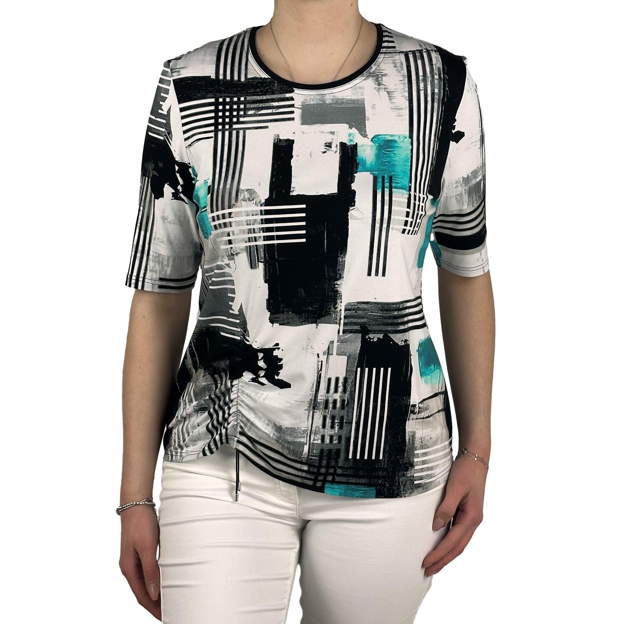 Shirt mit Raffung. Mode von Seidel. Seidel Moden Onlineshop