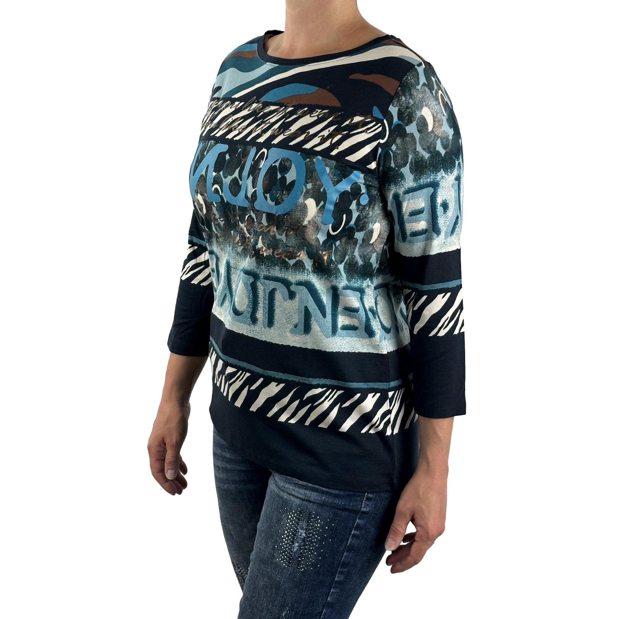 Shirt mit Allover-Print. Mode von Betty Barclay. Seidel Moden Onlineshop
