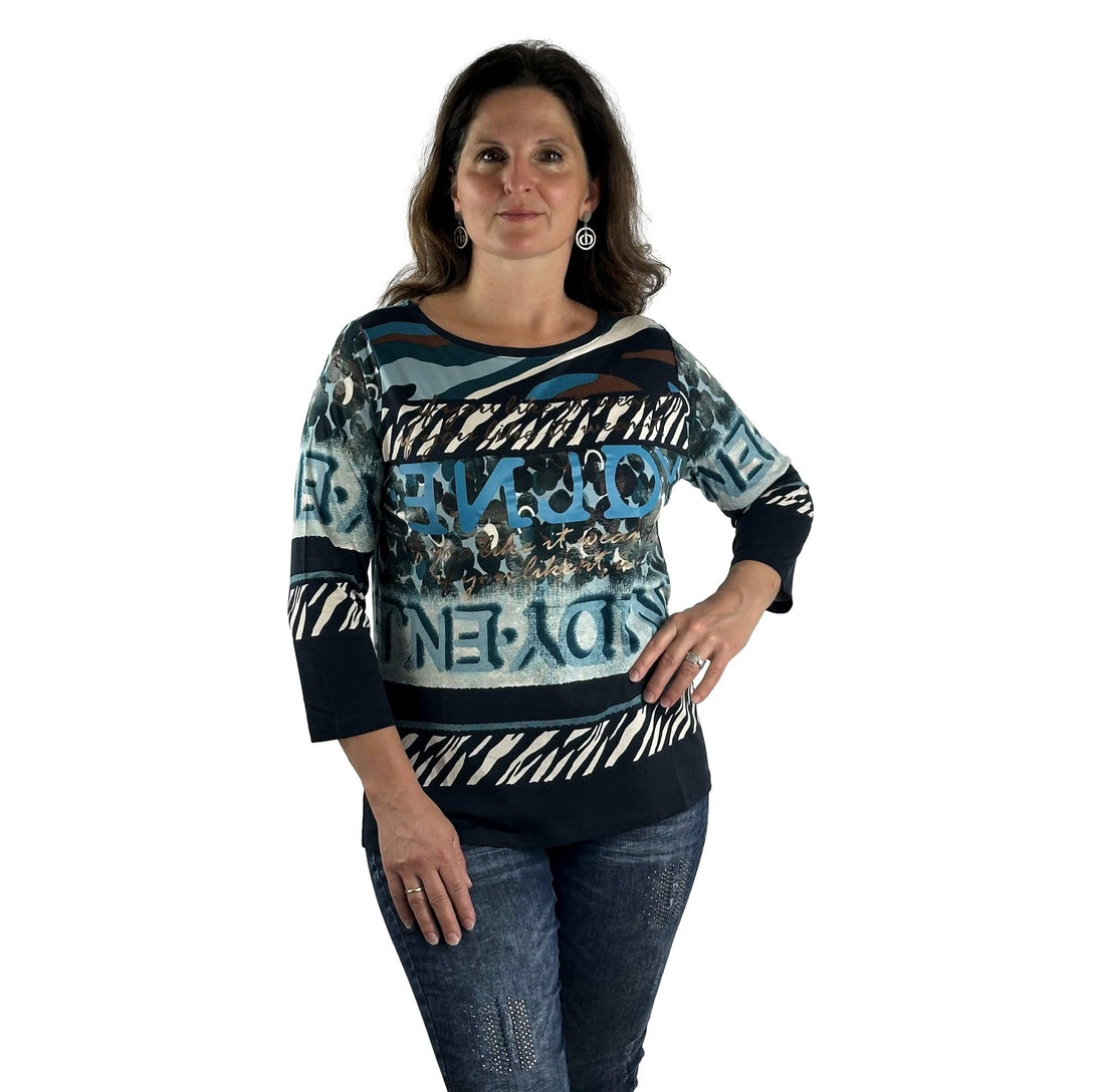 Shirt mit Allover-Print. Mode von Betty Barclay. Seidel Moden Onlineshop