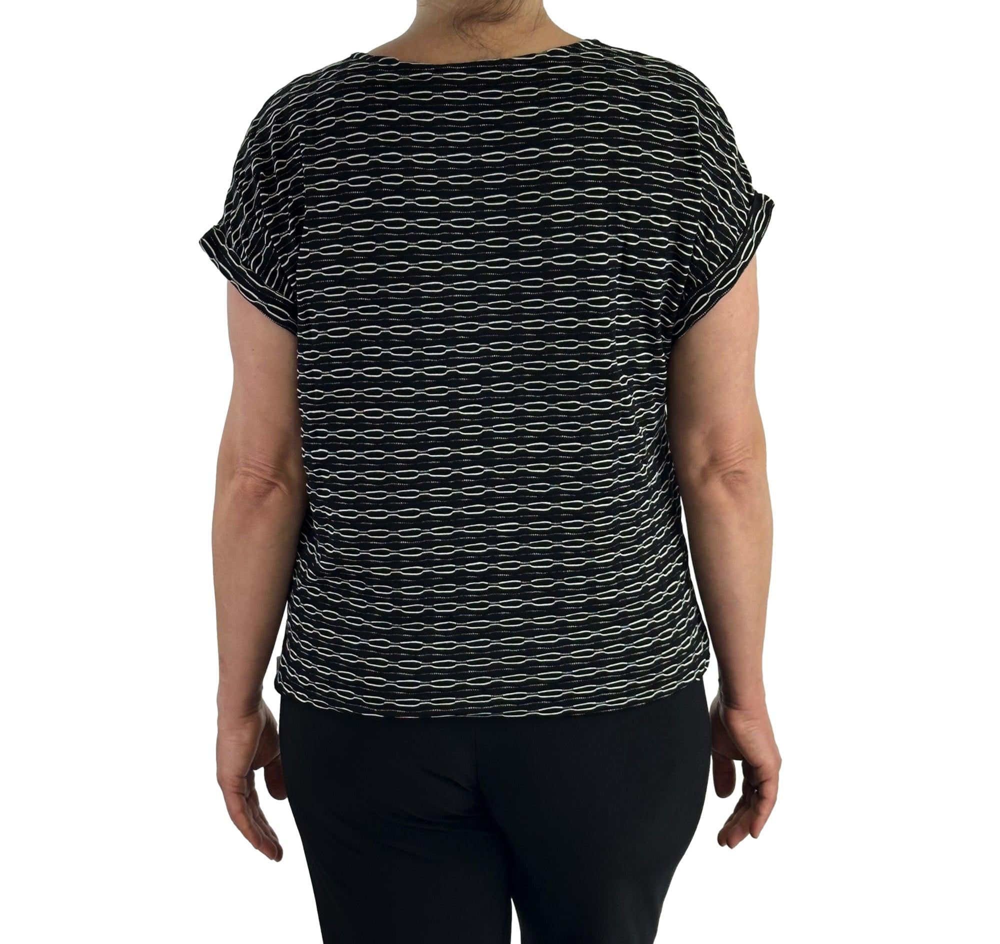 Shirt mit V-Ausschnitt. Mode von Betty & Co. Seidel Moden Onlineshop