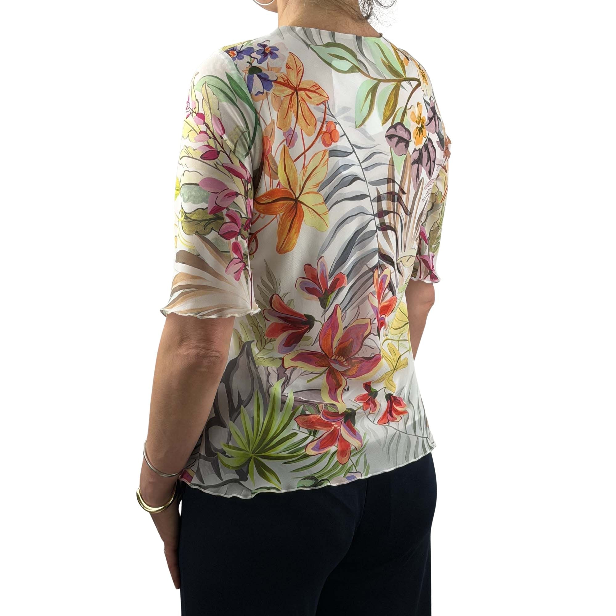 Bluse mit floralem Print - Mode von Sommermann