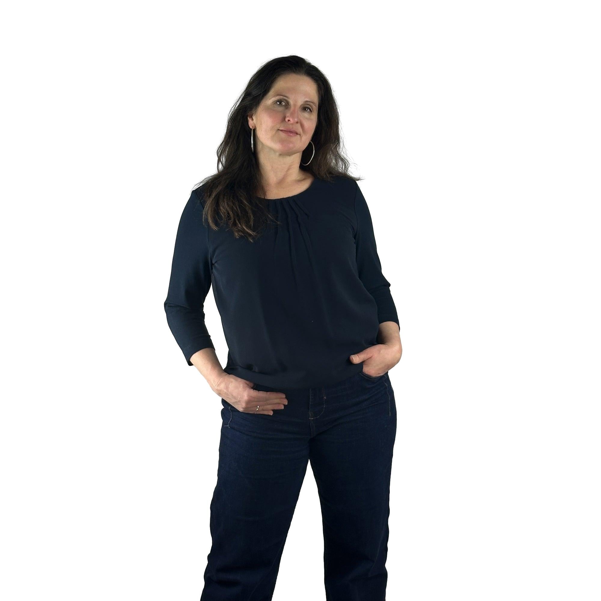 Schluse mit Faltenwurf - Mode von Sommermann