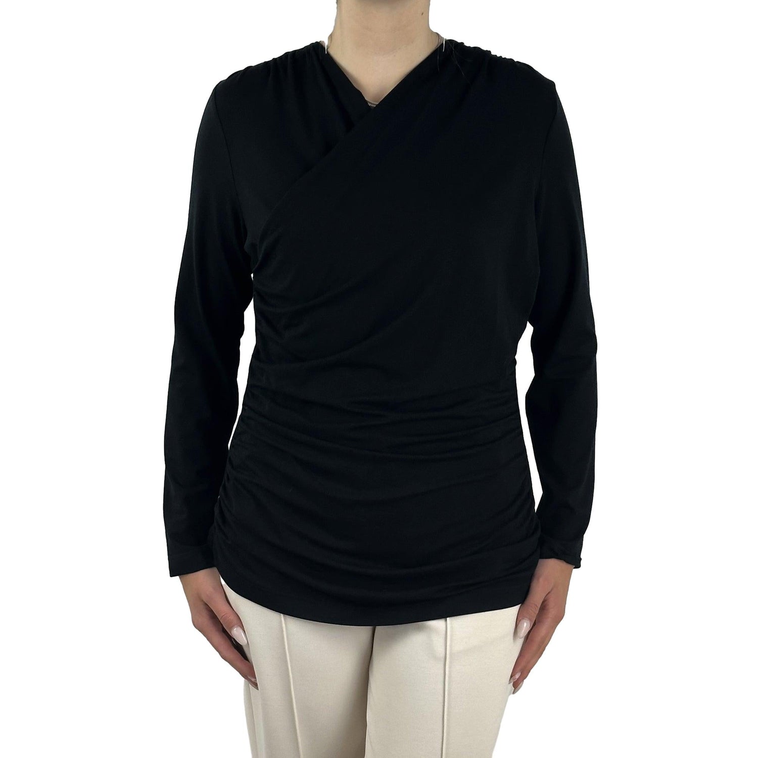 Shirt in Wickeloptik. Mode von Sommermann. Seidel Moden Onlineshop