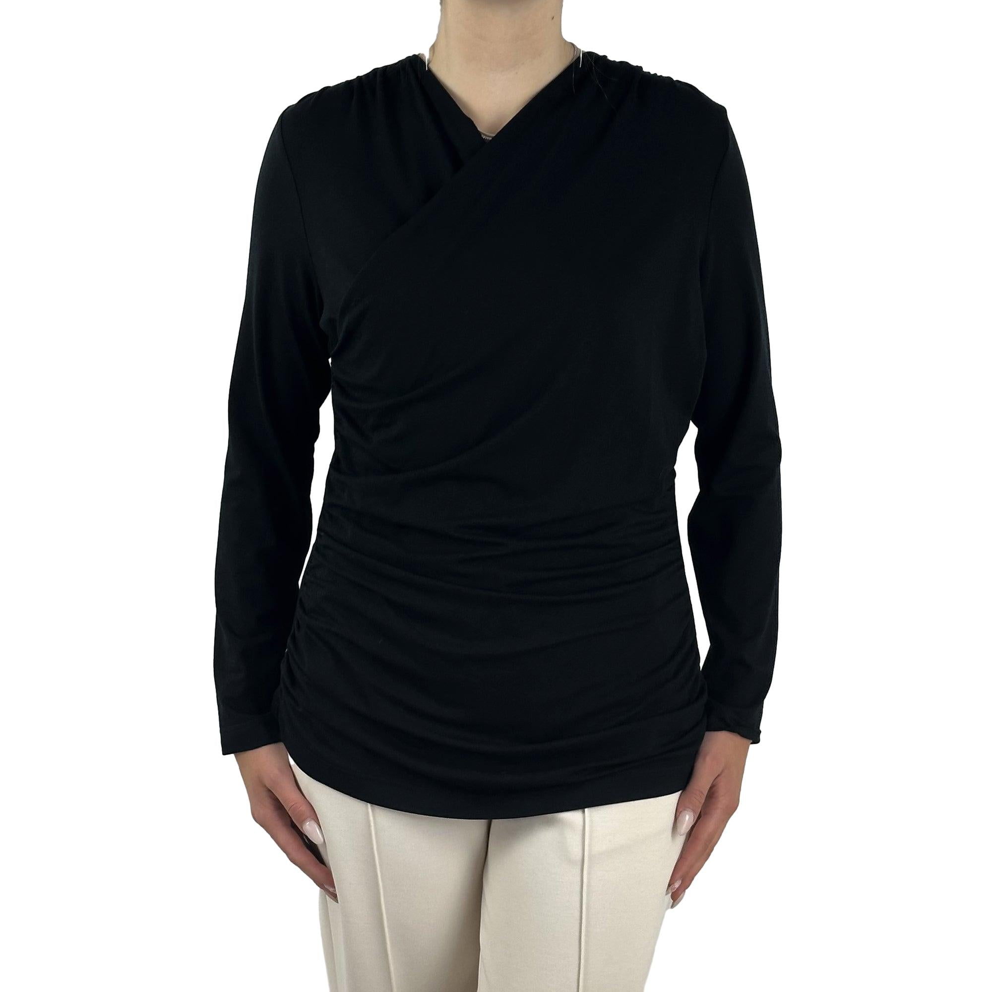 Shirt in Wickeloptik. Mode von Sommermann. Seidel Moden Onlineshop