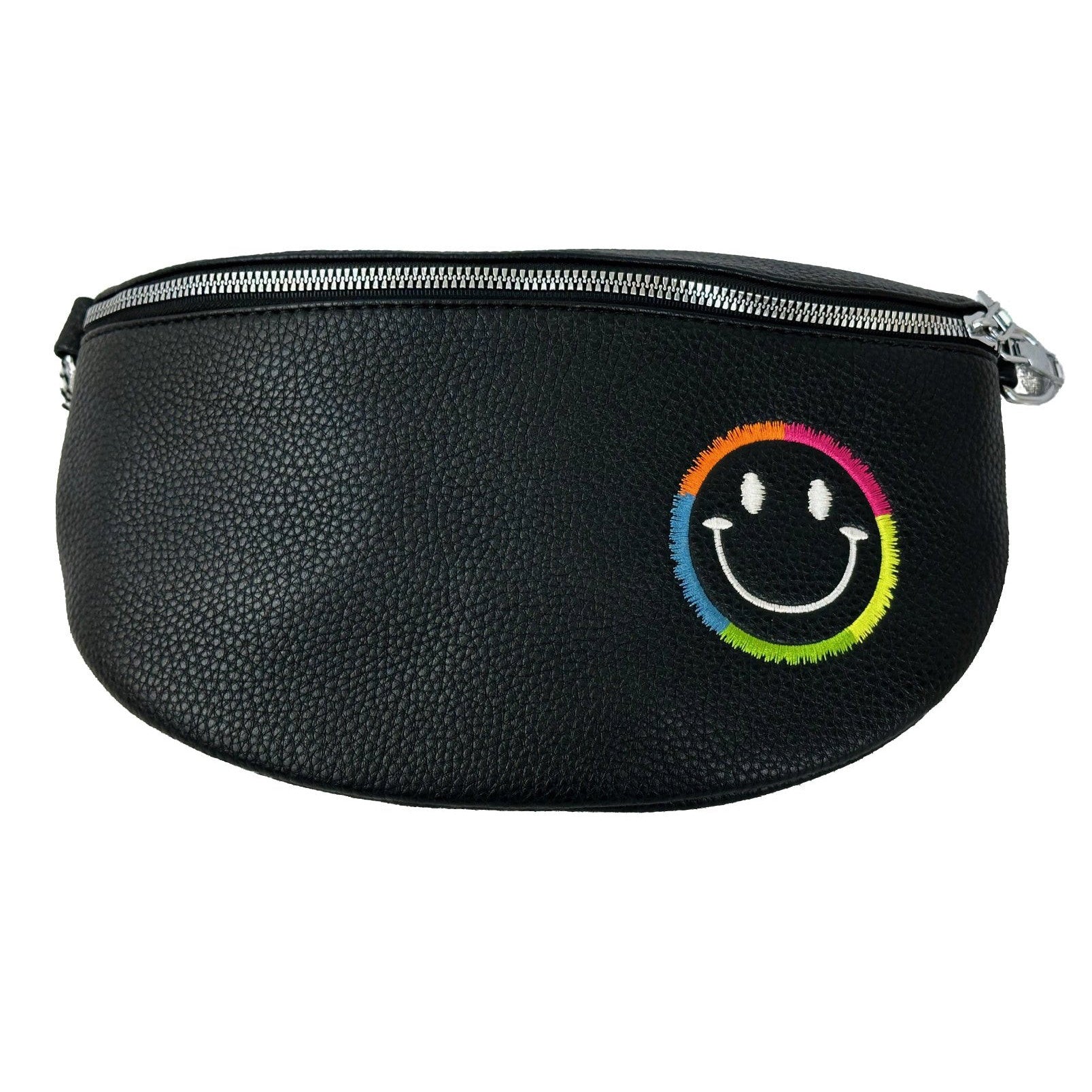 Umhängetasche Smiley mit Reißverschlussfach. Mode von Cassandra. Seidel Moden Onlineshop