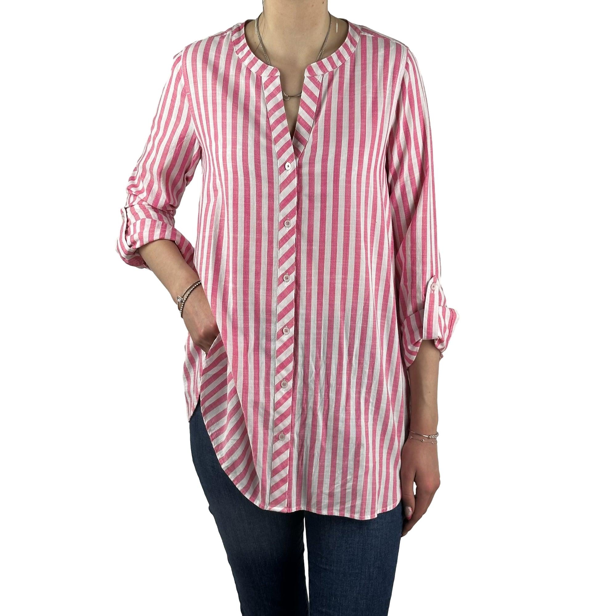 Bluse mit Streifen. Mode von Via Appia. Seidel Moden Onlineshop