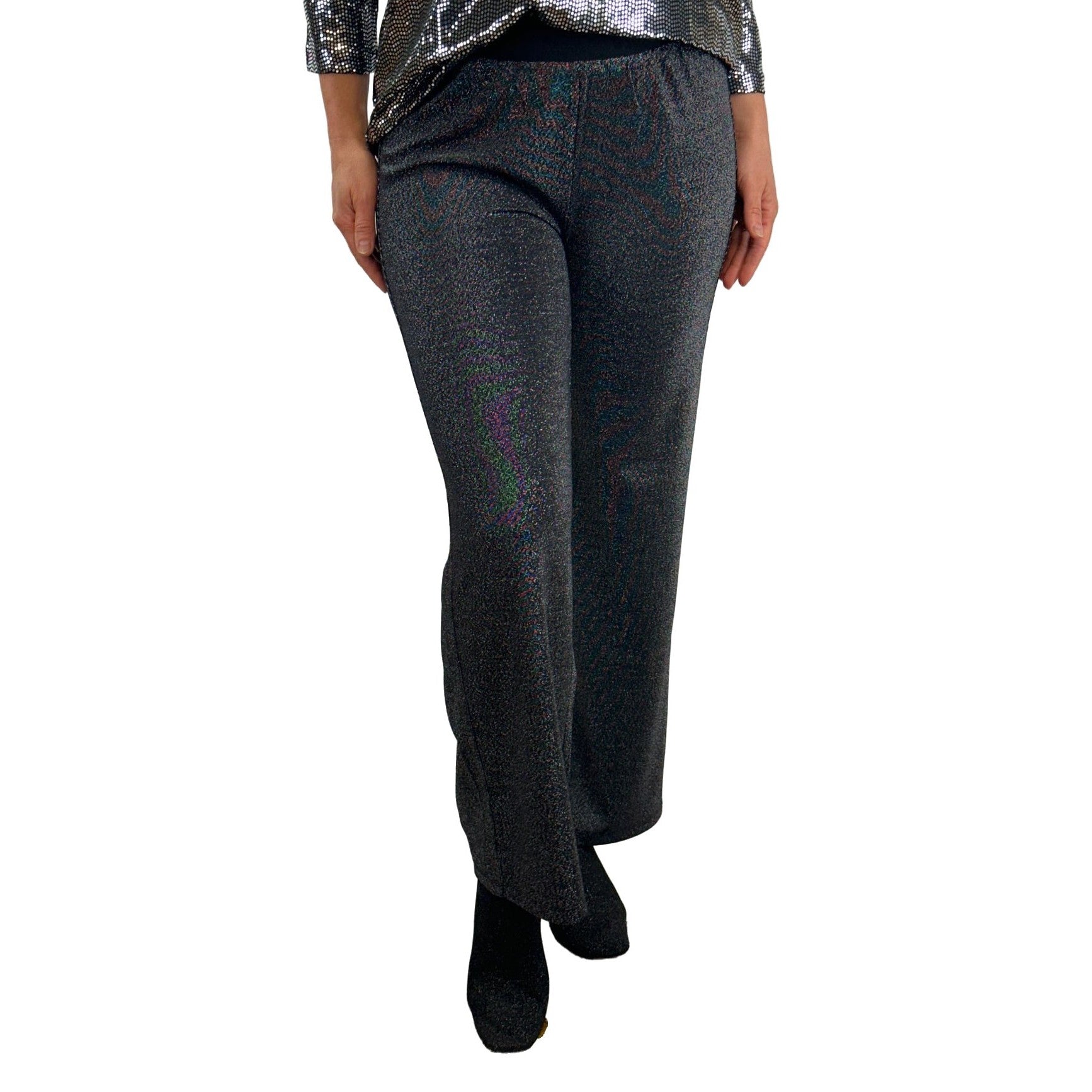 Hose mit Lurexfaden durchwebt. Mode von Via Appia. Seidel Moden Onlineshop