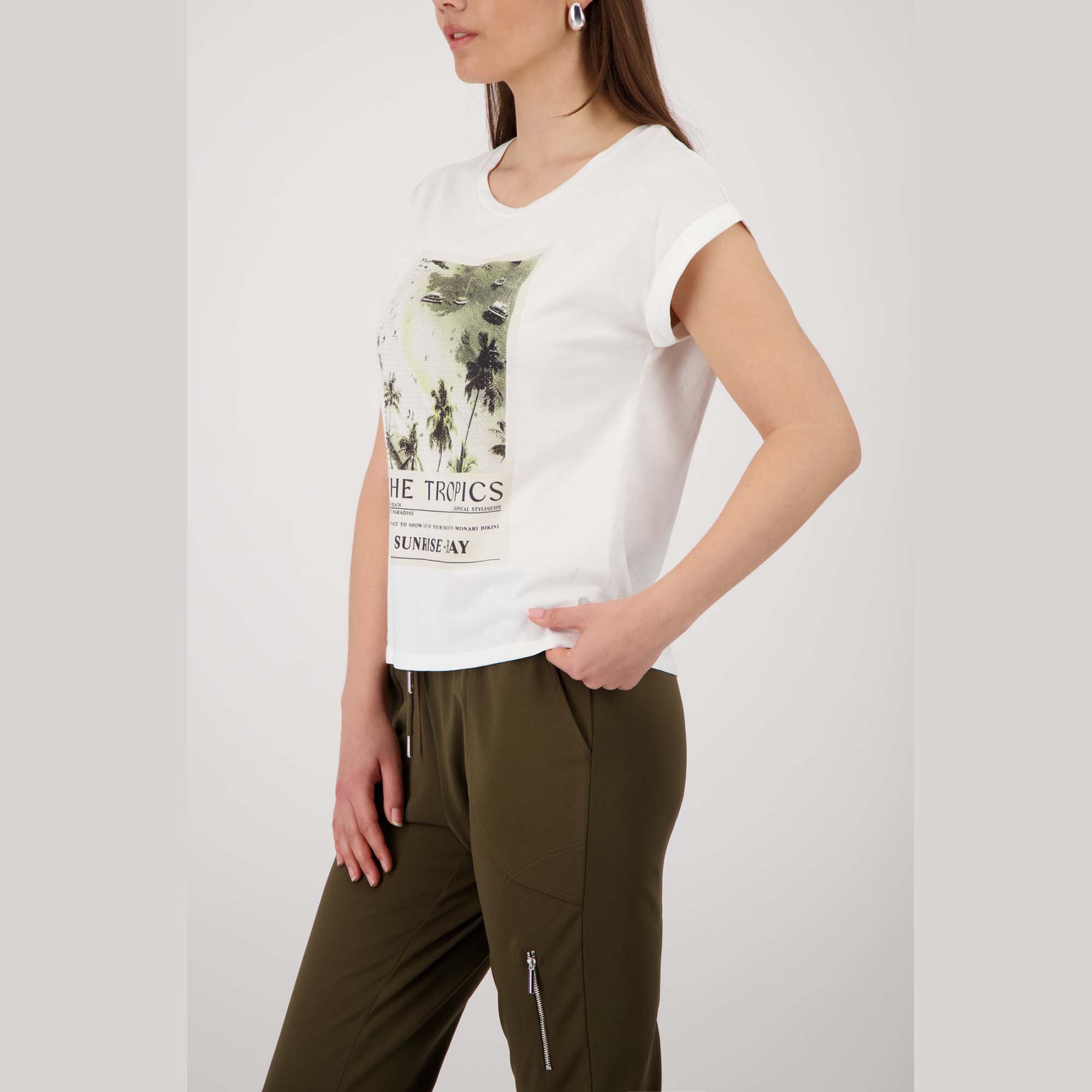 T-Shirt mit Print