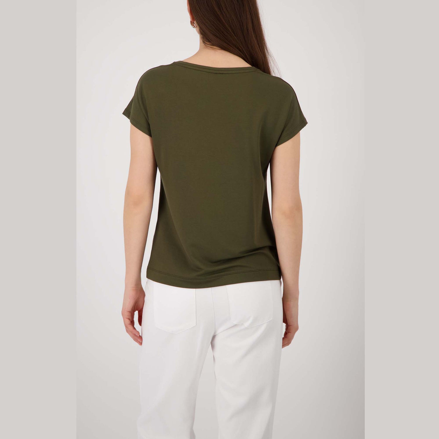 T-Shirt mit Strasssteinen